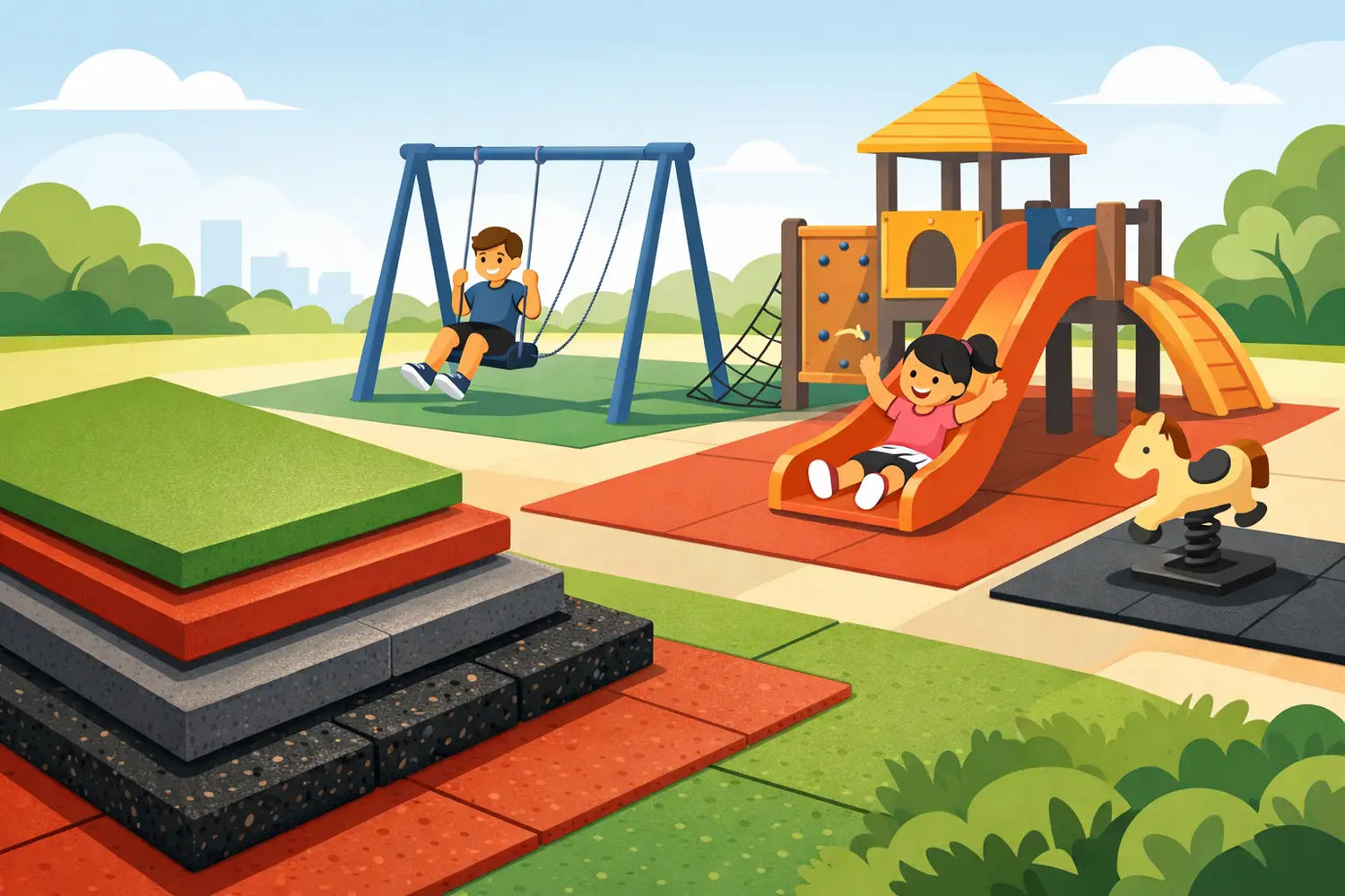Best Safety Mats for Playgrounds for Every Site