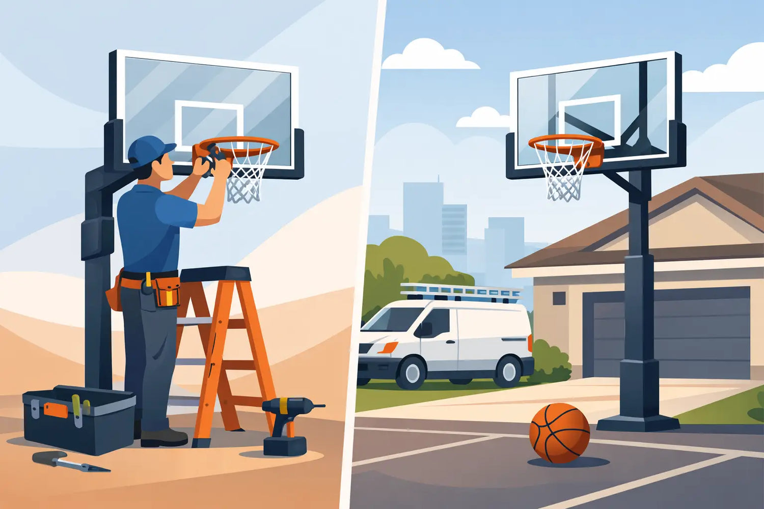Why a Basketball Hoop Installation Service Pays