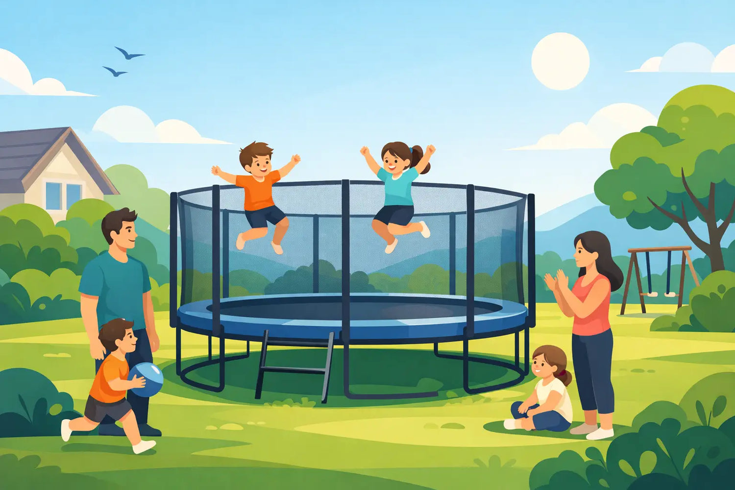Best Trampolines for Families: What to Buy