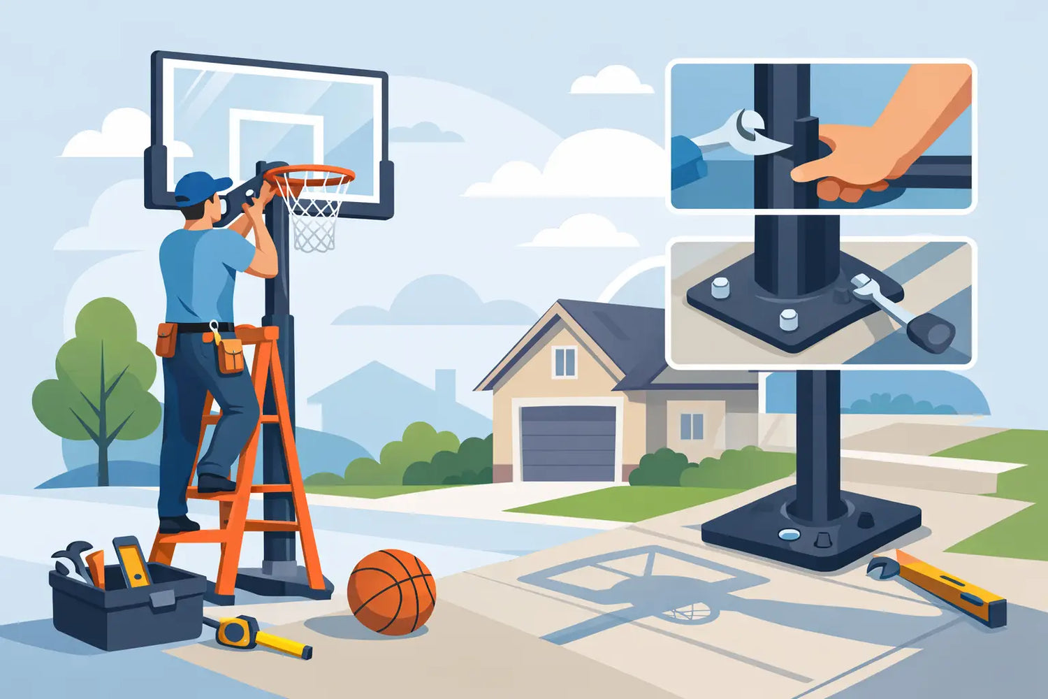 Basketball Hoop Installation Guide for Homeowners