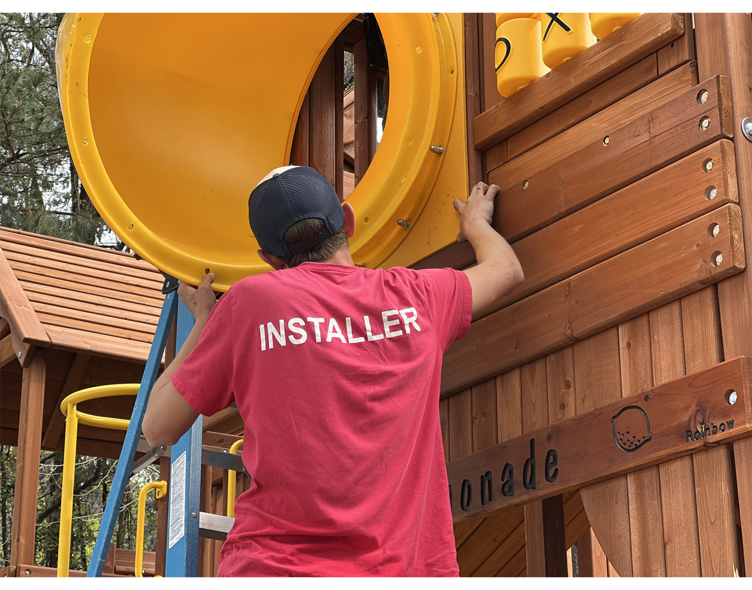 Playset Delivery and Installation Made Easy