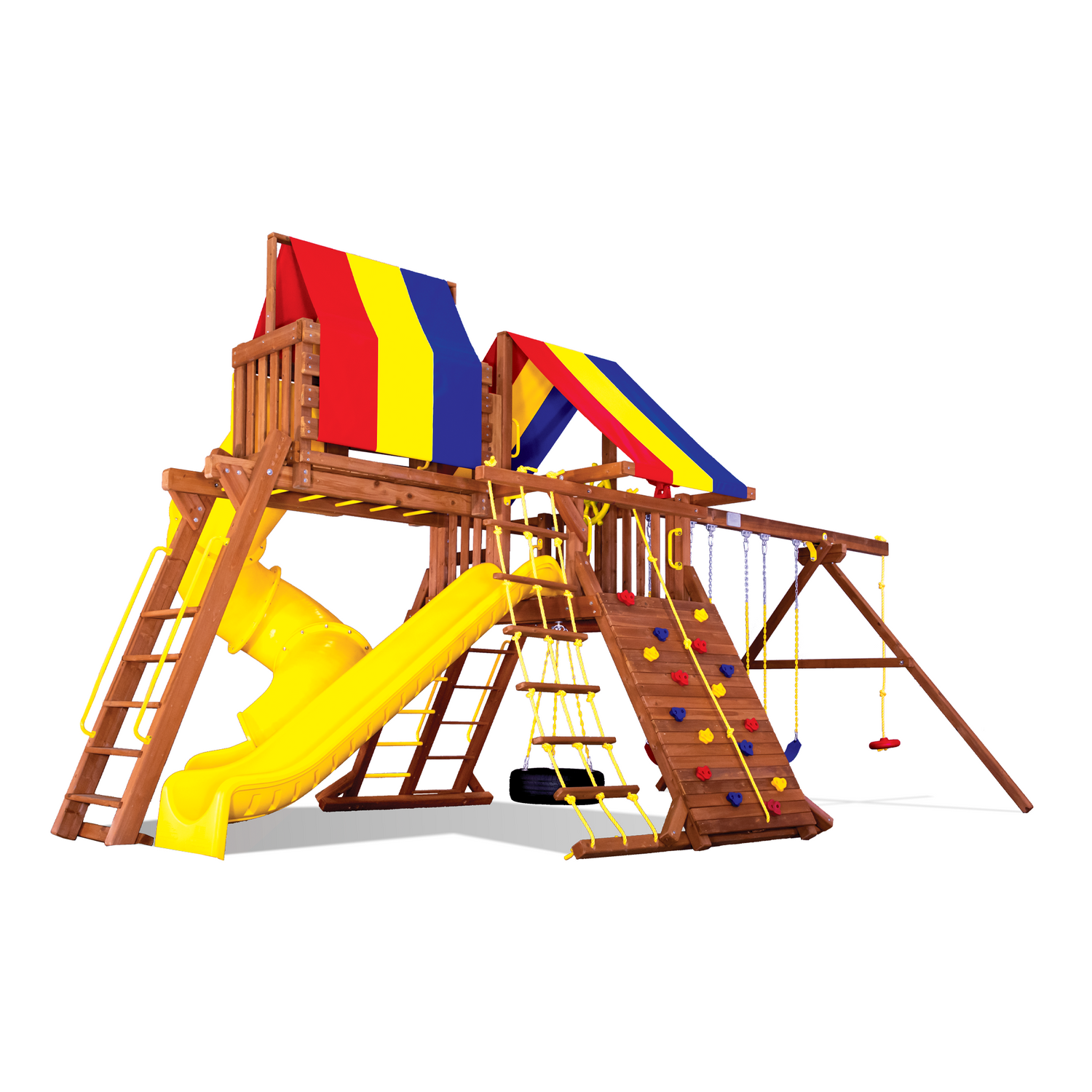 Circus Castle Pkg V Loaded (10F) Playset - Rainbow Play of NC
