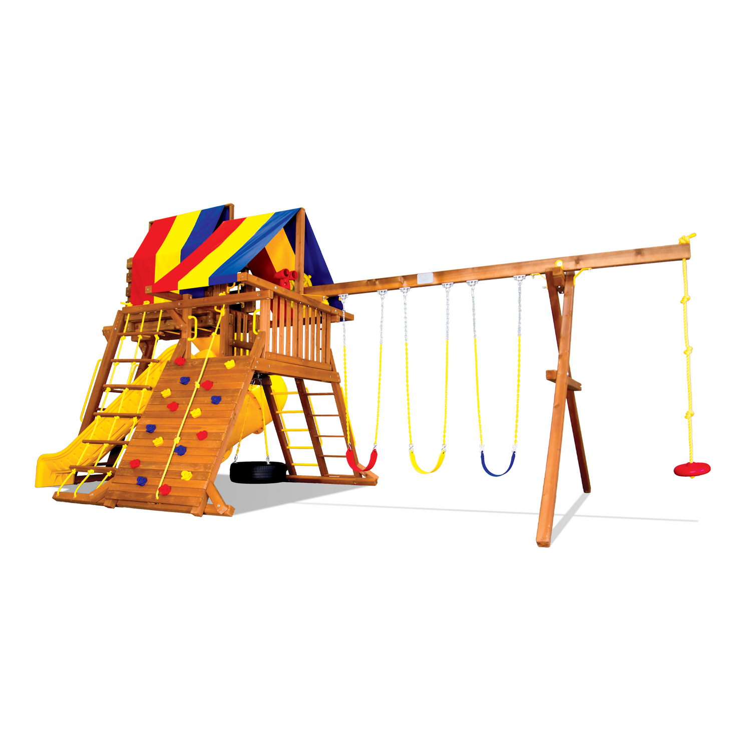 Circus Castle Pkg V Loaded (10F) Playset - Rainbow Play of NC