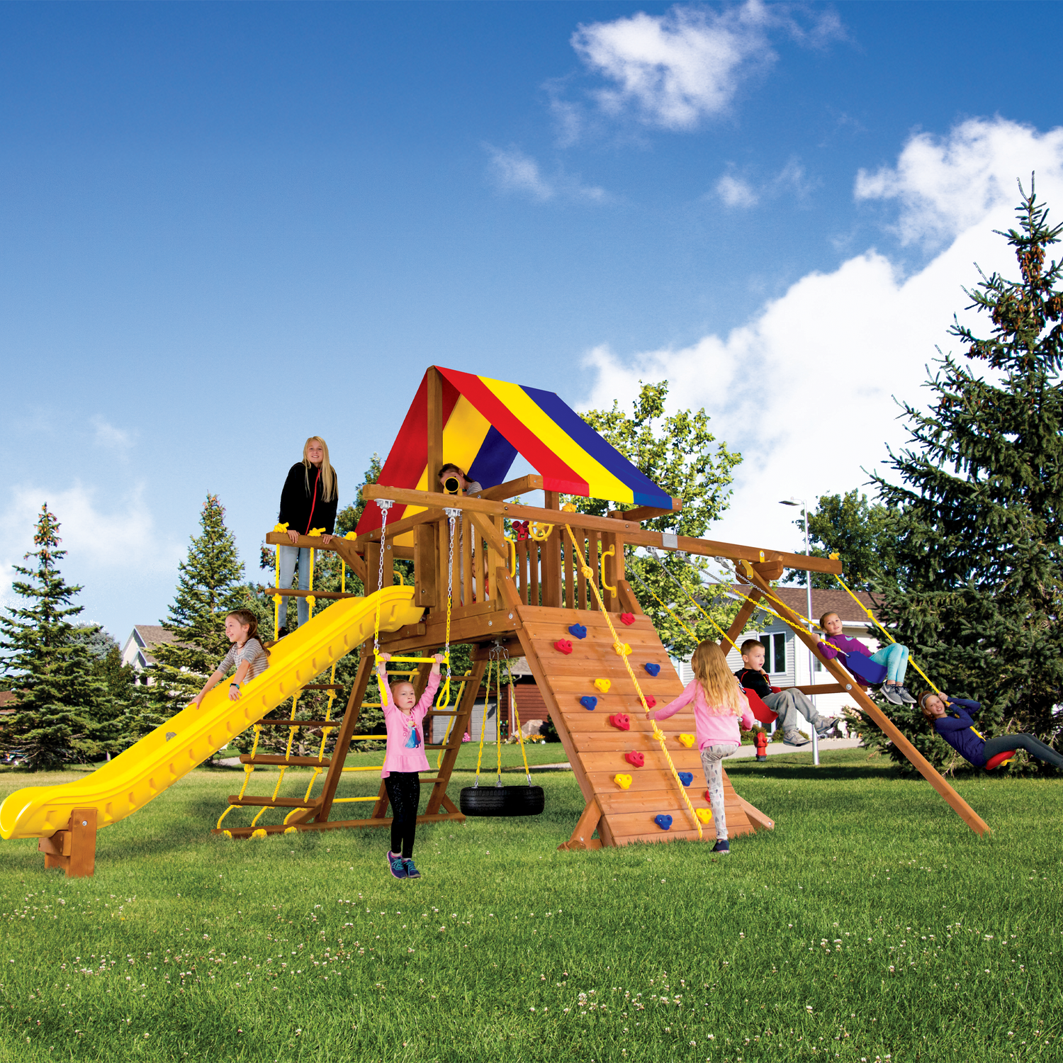 Circus Castle Pkg II Loaded (11H) Playset