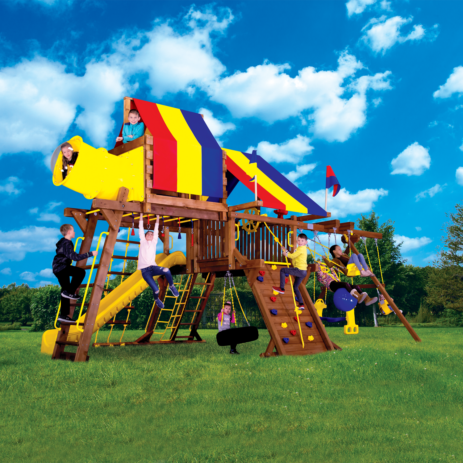 Sunshine Super Castle Pkg IV Super Duper (14F) - Rainbow Play of NC