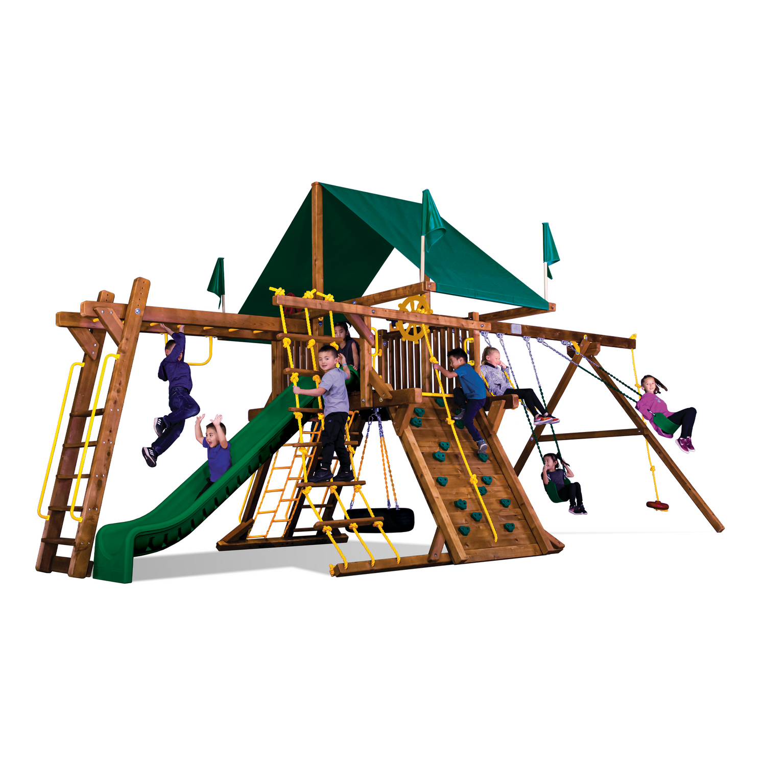 Sunshine Castle Pkg III Forest Green (15G) - Rainbow Play of NC