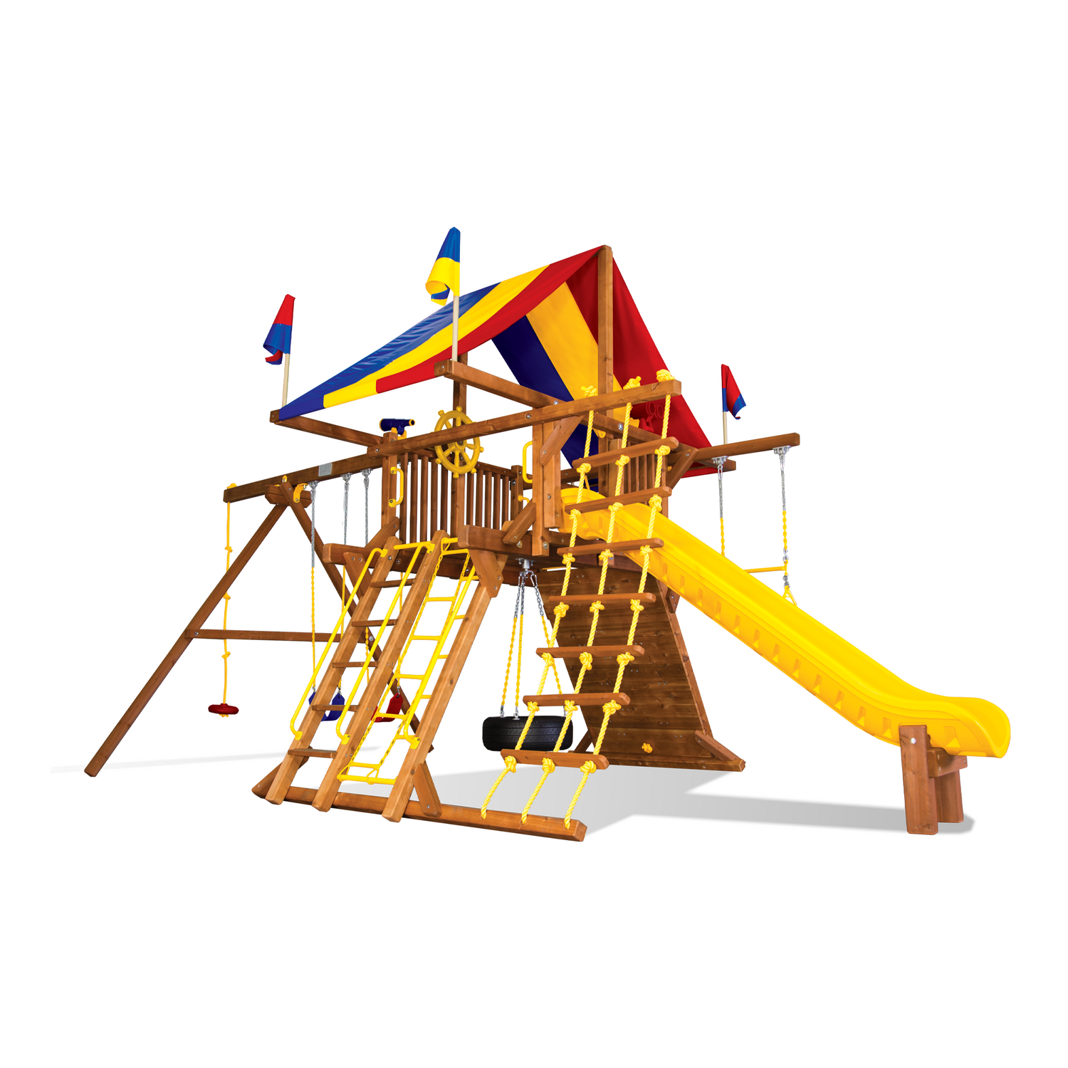 Rainbow Castle Pkg II Feature Model (16A) - Rainbow Play of NC