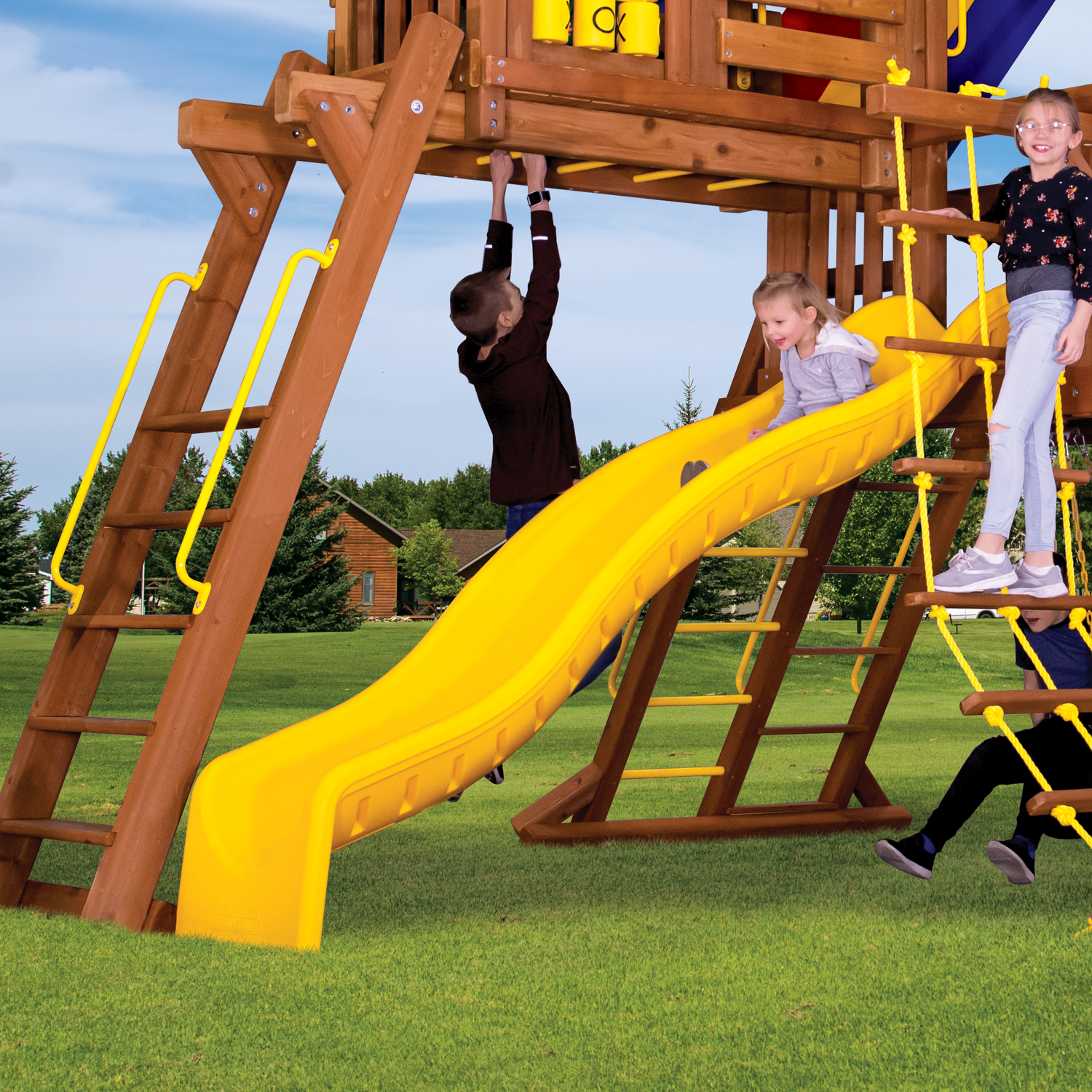 10′ Wave Slide Yellow