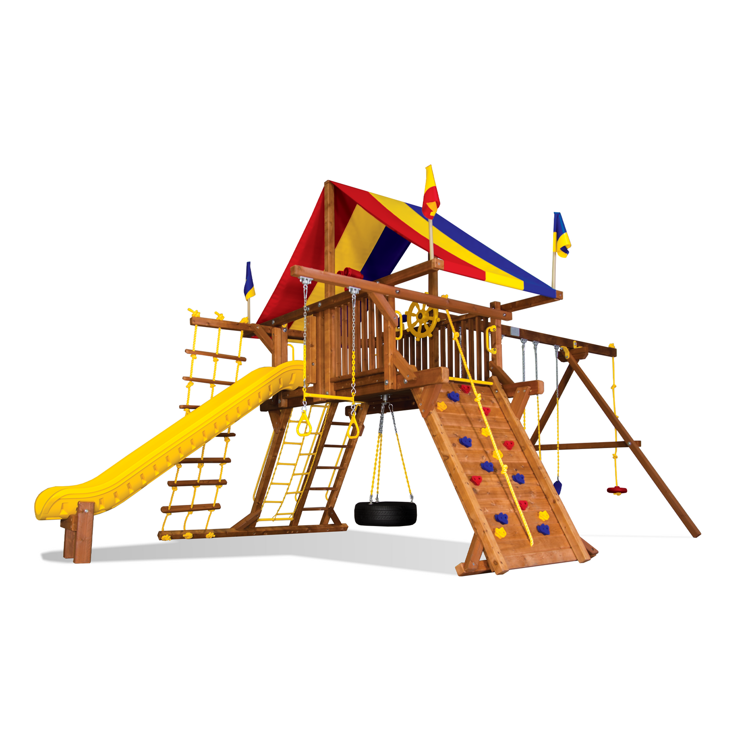 Rainbow Super Castle Pkg II Loaded (17D) - Rainbow Play of NC