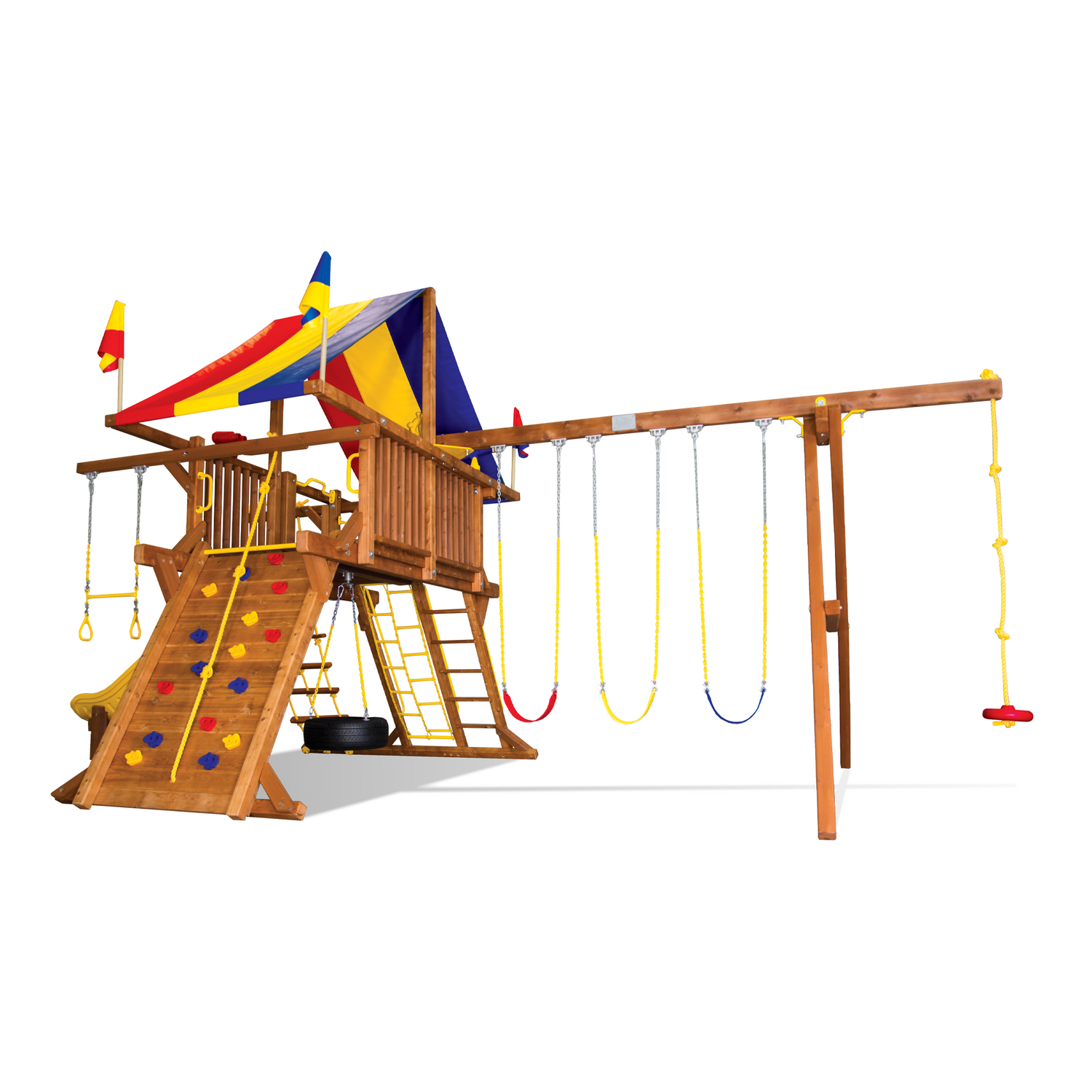 Rainbow Super Castle Pkg II Loaded (17D) - Rainbow Play of NC