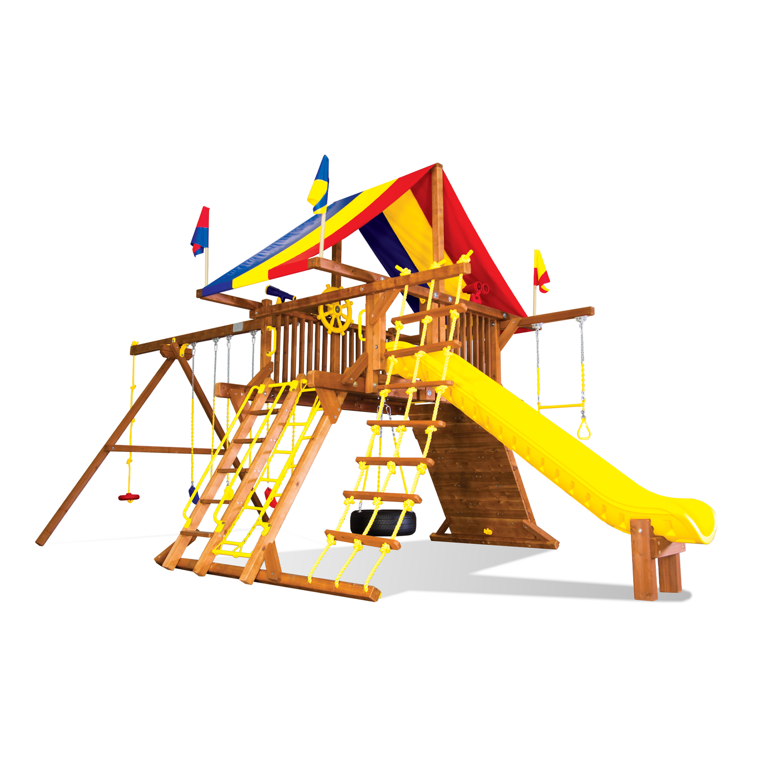 Rainbow Super Castle Pkg II Loaded (17D) - Rainbow Play of NC