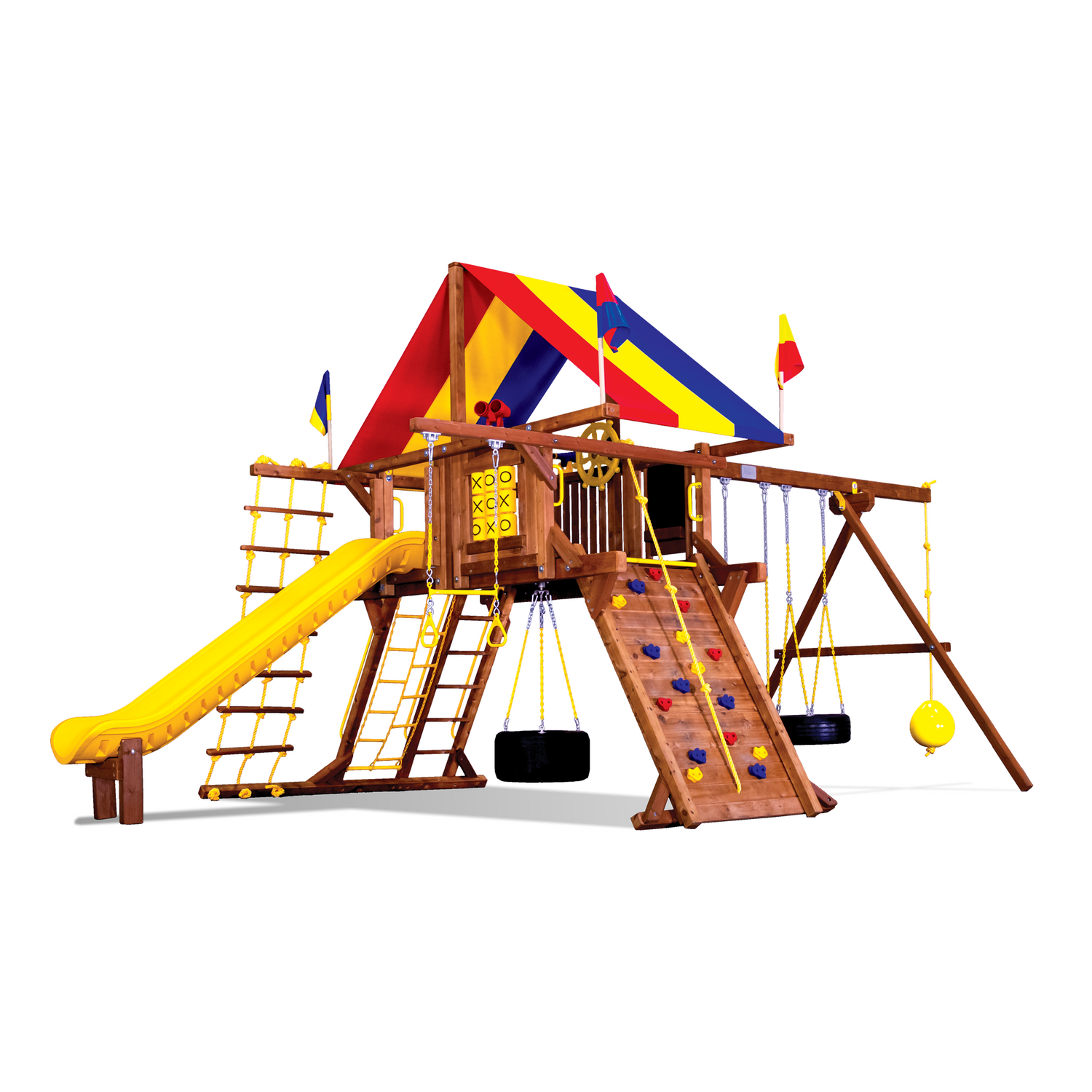 Rainbow Super Castle Pkg II Maxed Out (17E) - Rainbow Play of NC
