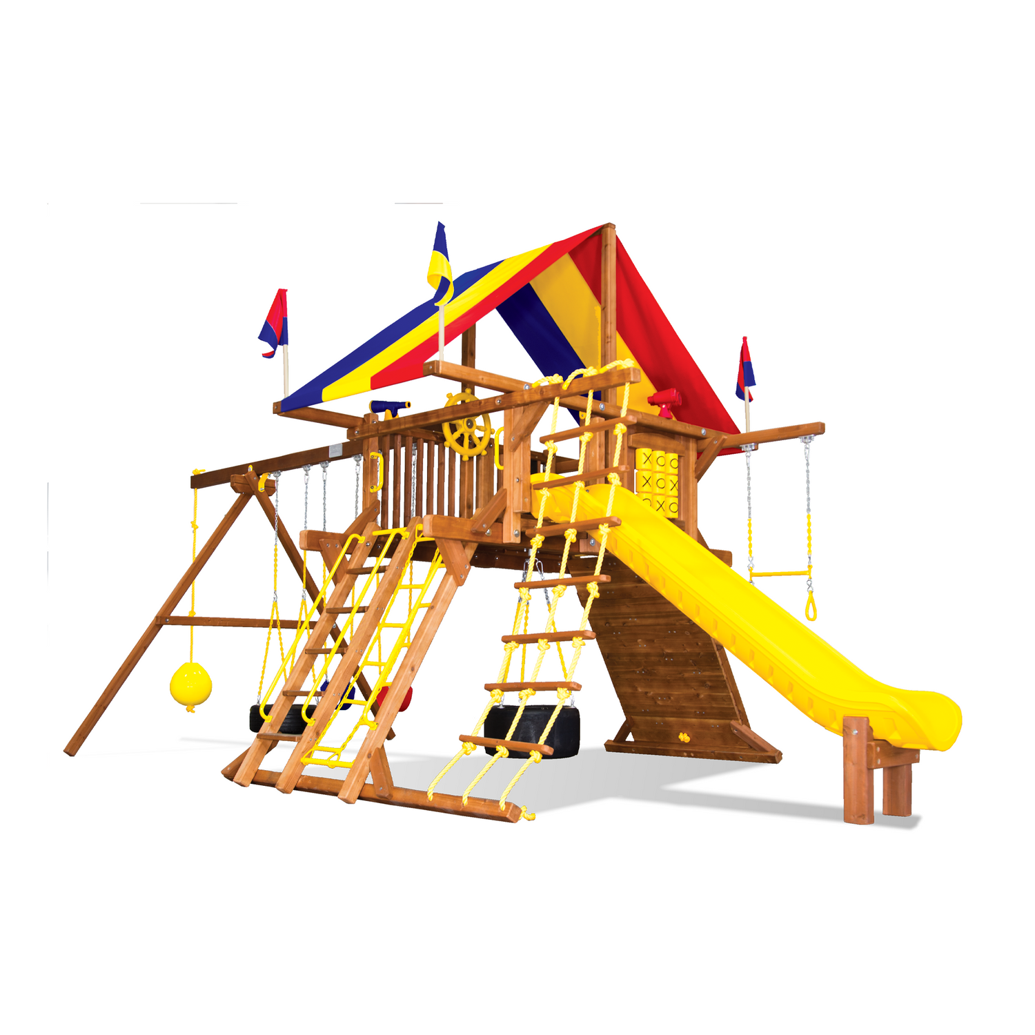 Rainbow Super Castle Pkg II Maxed Out (17E) - Rainbow Play of NC