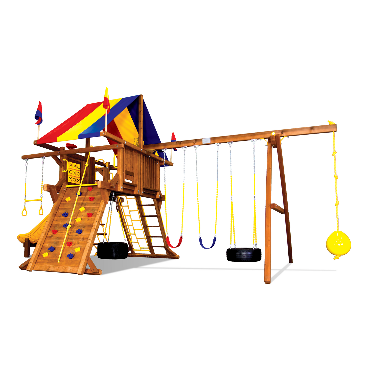 Rainbow Super Castle Pkg II Maxed Out (17E) - Rainbow Play of NC