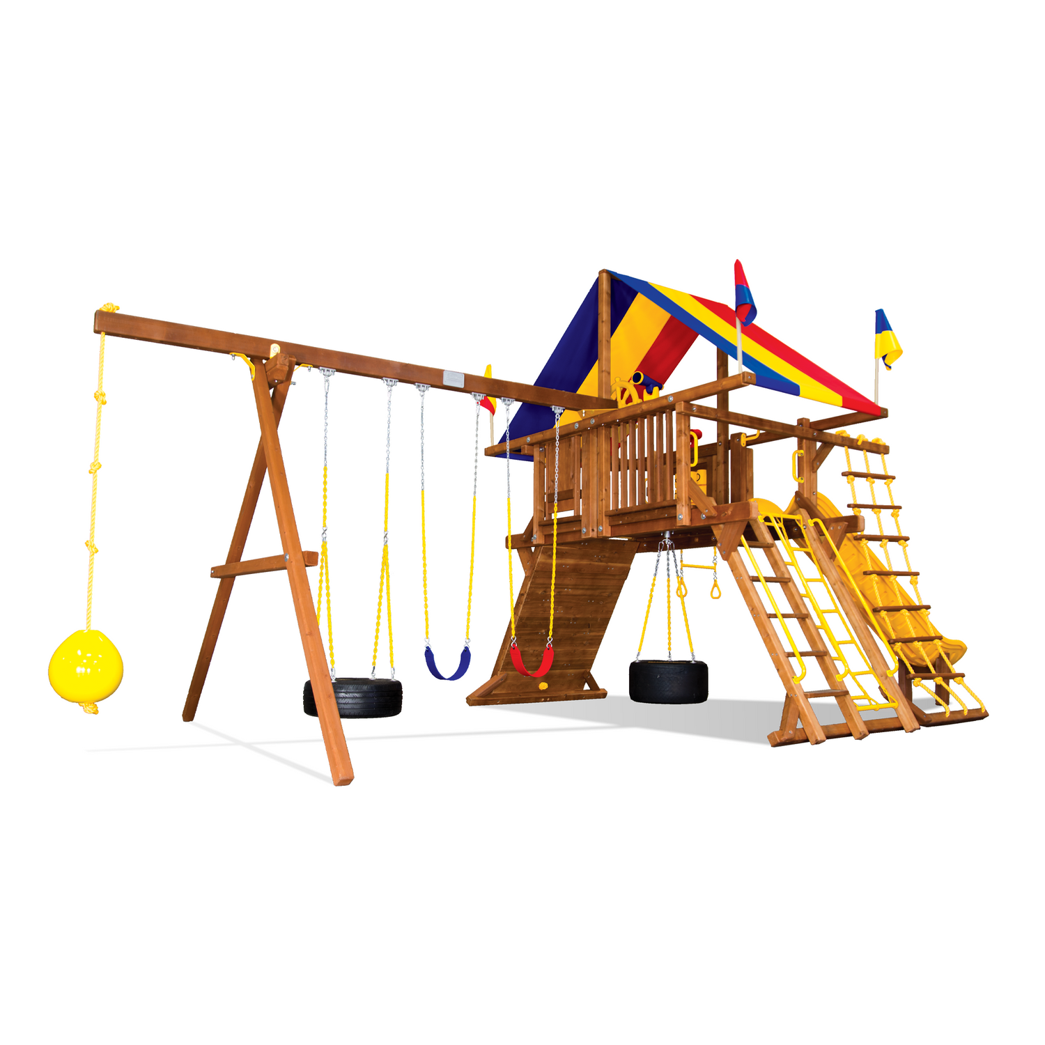 Rainbow Super Castle Pkg II Maxed Out (17E) - Rainbow Play of NC