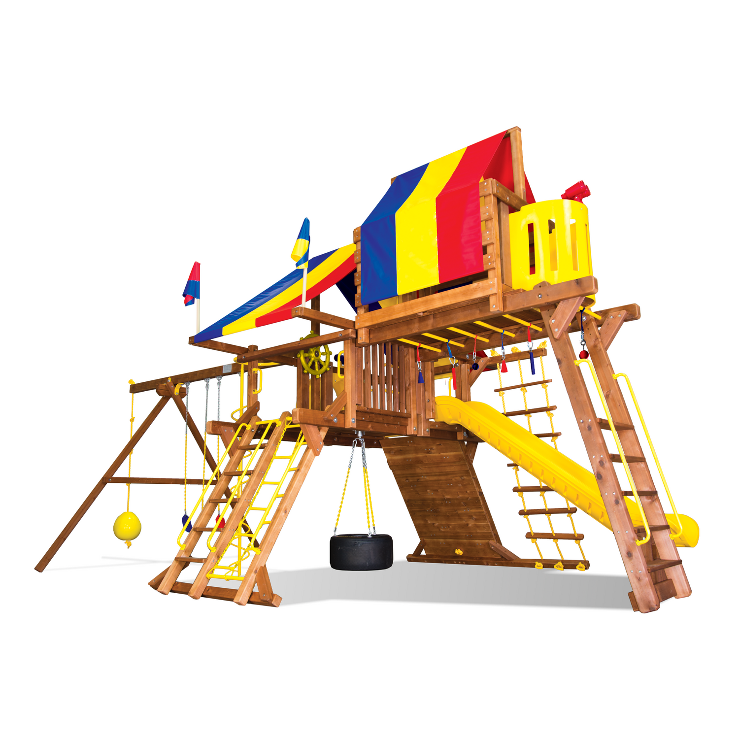 Rainbow Super Castle Pkg IV Treasure Chest (18F) - Rainbow Play of NC