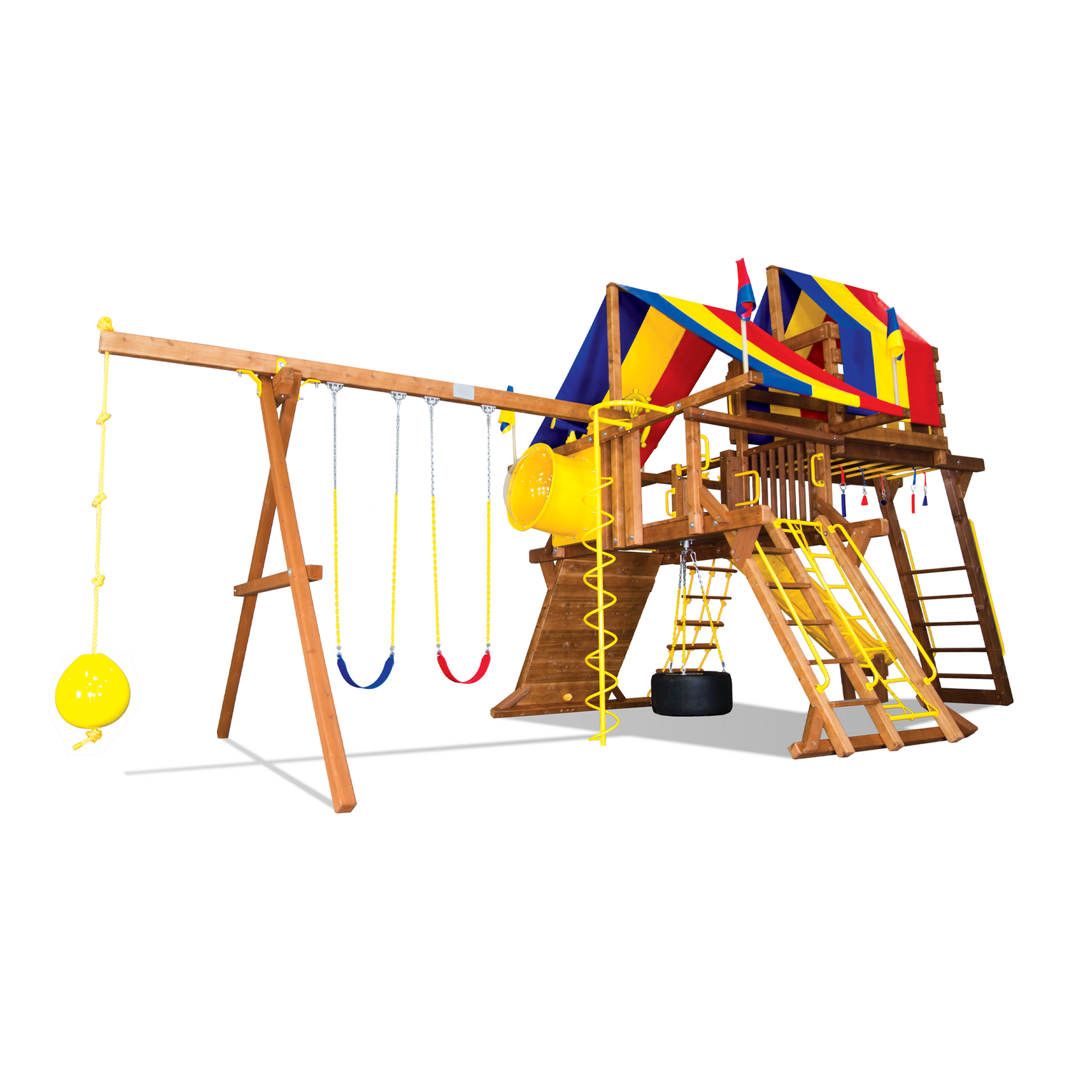 Rainbow Super Castle Pkg IV Treasure Chest (18F) - Rainbow Play of NC
