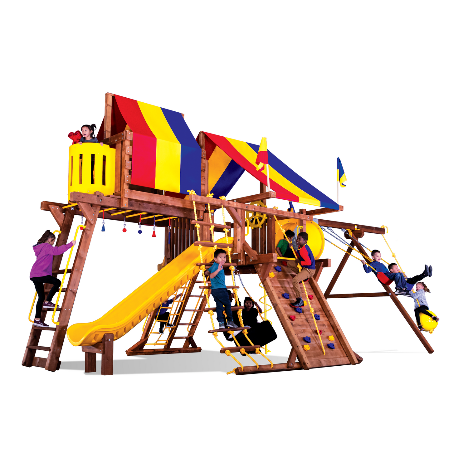 Rainbow Super Castle Pkg IV Treasure Chest (18F) - Rainbow Play of NC