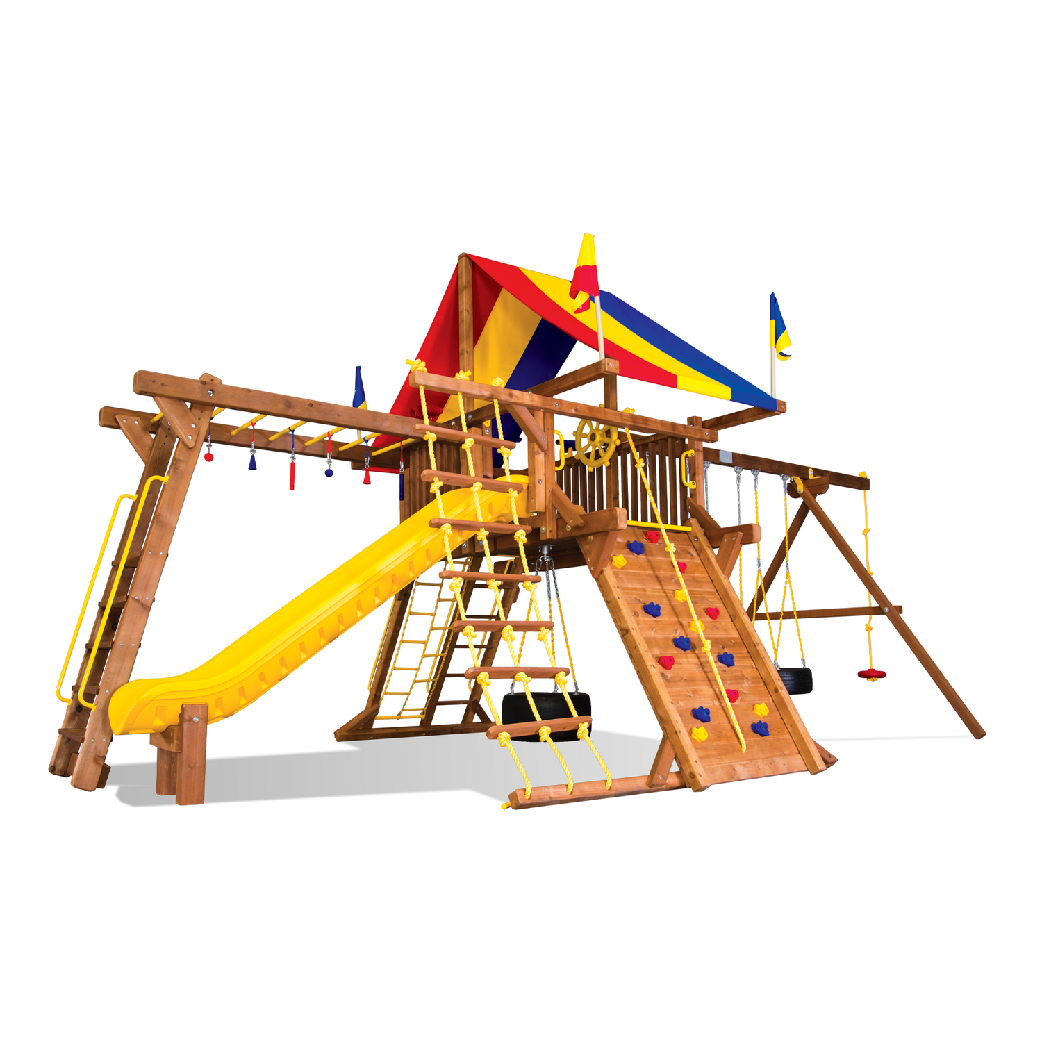 Rainbow Super Castle Pkg III Loaded (19H) - Rainbow Play of NC