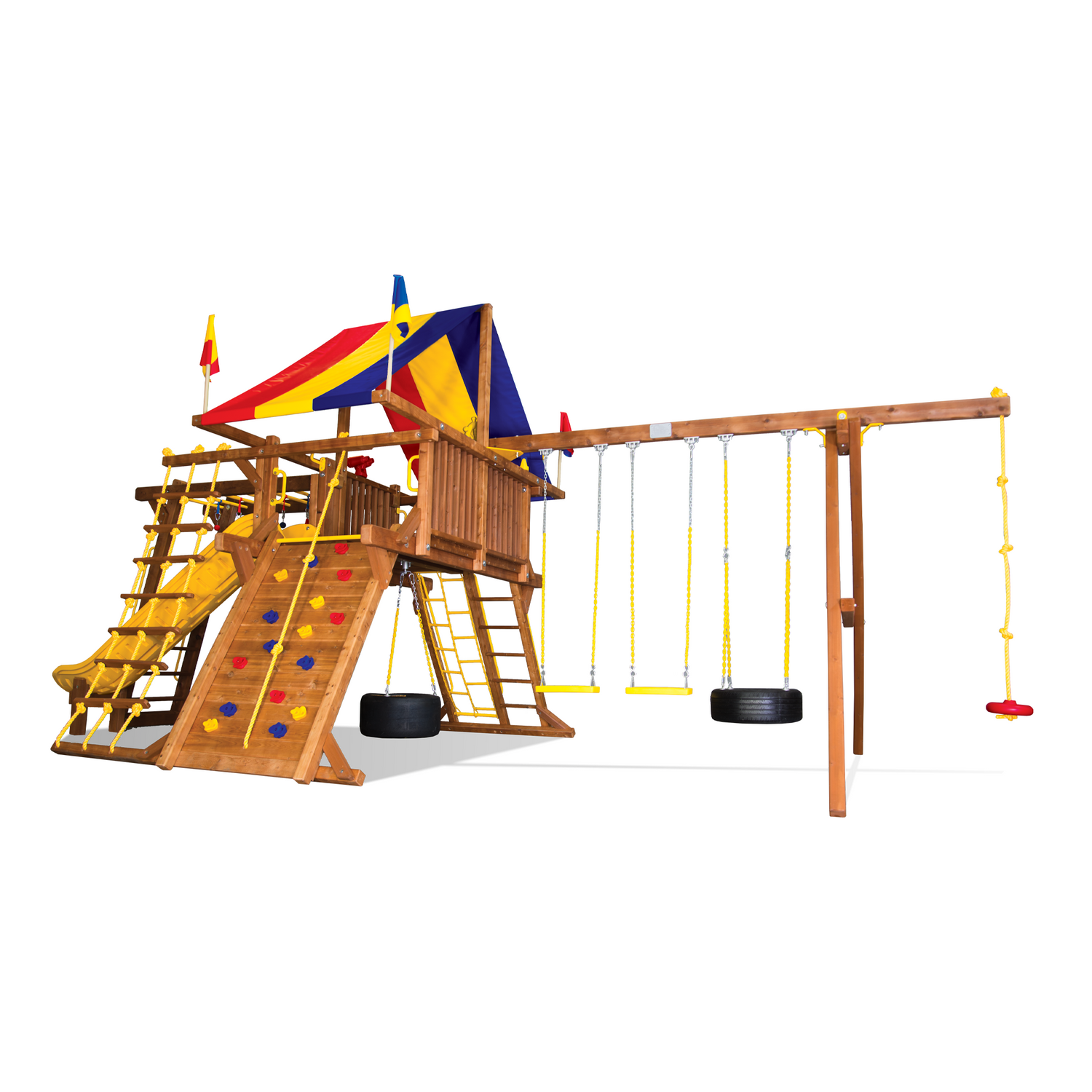 Rainbow Super Castle Pkg III Loaded (19H) - Rainbow Play of NC