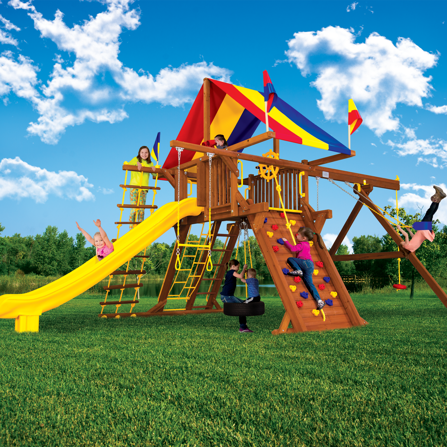 Monster Castle Pkg II Feature Model (20A) - Rainbow Play of NC