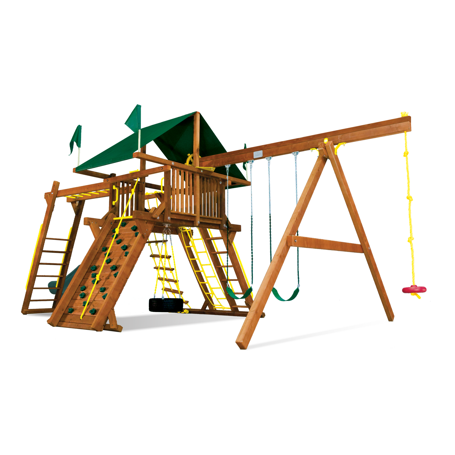 Monster Castle Pkg III Forest Green (21E) - Rainbow Play of NC