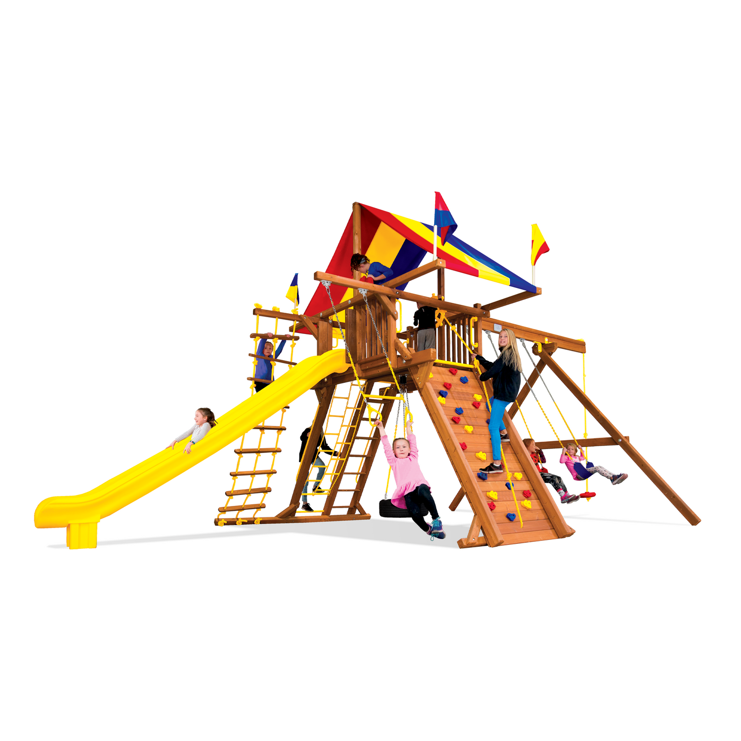 King Kong Castle Pkg II Feature Model (24A) - Rainbow Play of NC