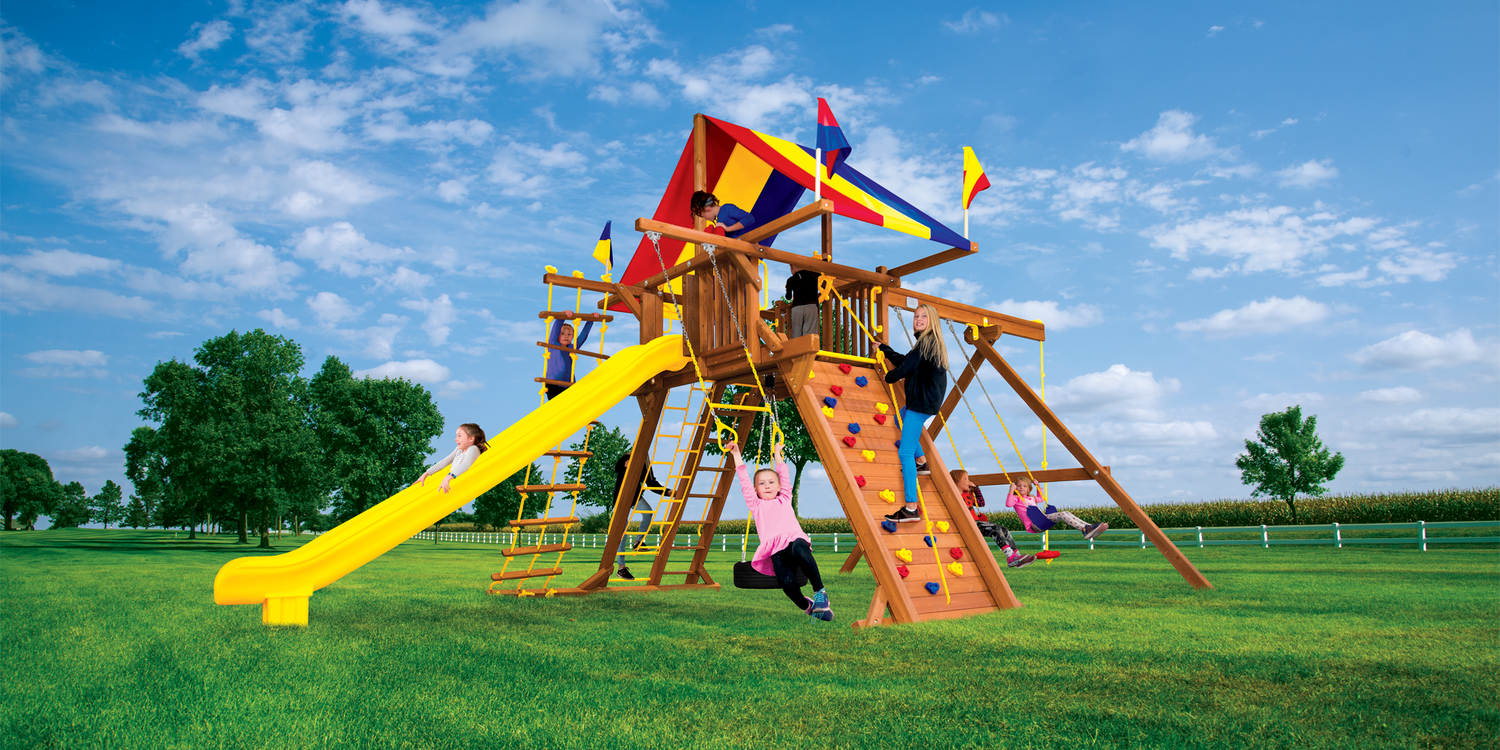 King Kong Castle Pkg II Feature Model (24A) - Rainbow Play of NC