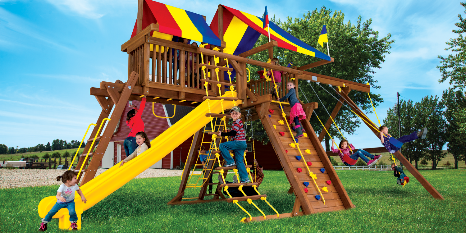 King Kong Castle Pkg IV (25D) - Rainbow Play of NC