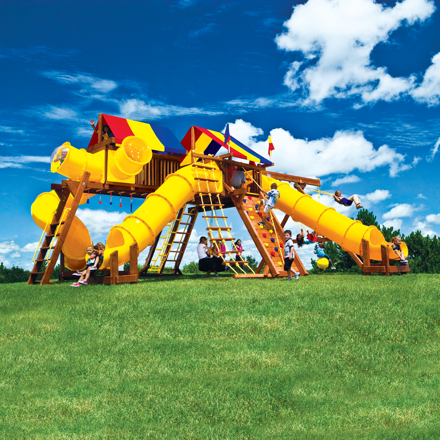 King Kong Castle Pkg V TUBE CITY!!! (27J) - Rainbow Play of NC