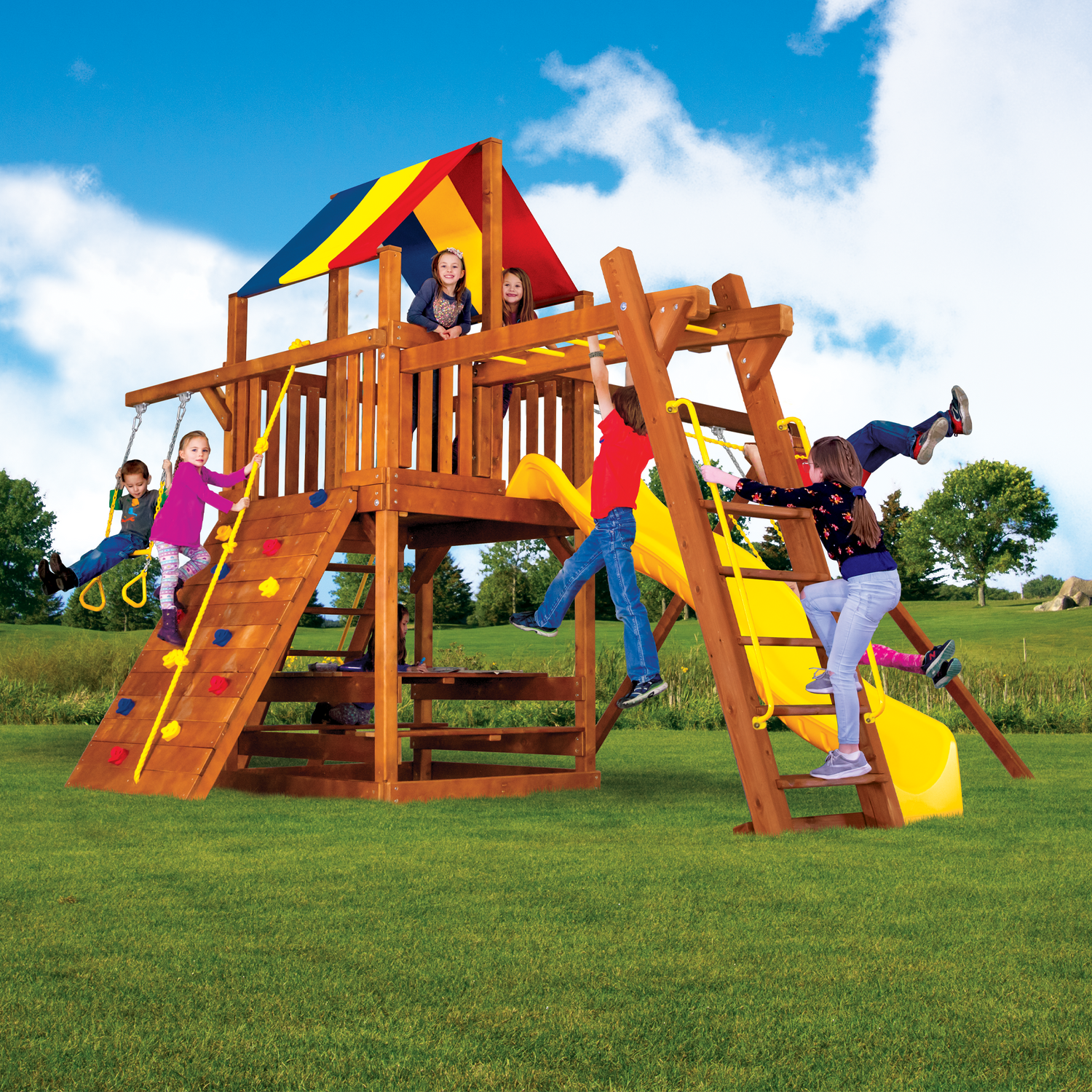 Circus Clubhouse Pkg III Popular (29E) - Rainbow Play of NC