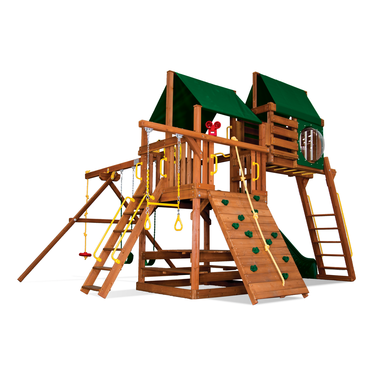 Circus Clubhouse Pkg IV Forest Green (31H) Playset - Rainbow Play of NC