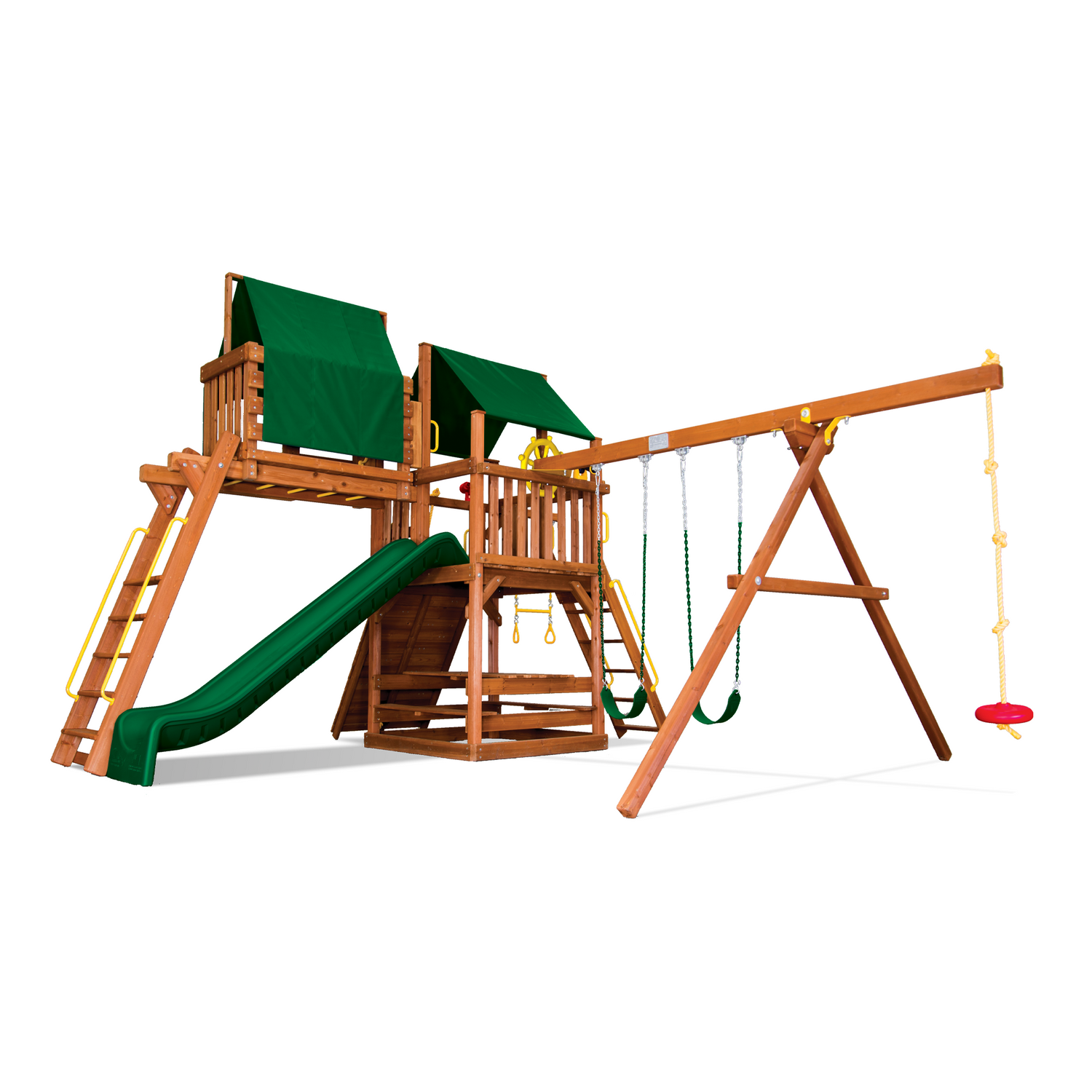 Circus Clubhouse Pkg IV Forest Green (31H) Playset - Rainbow Play of NC