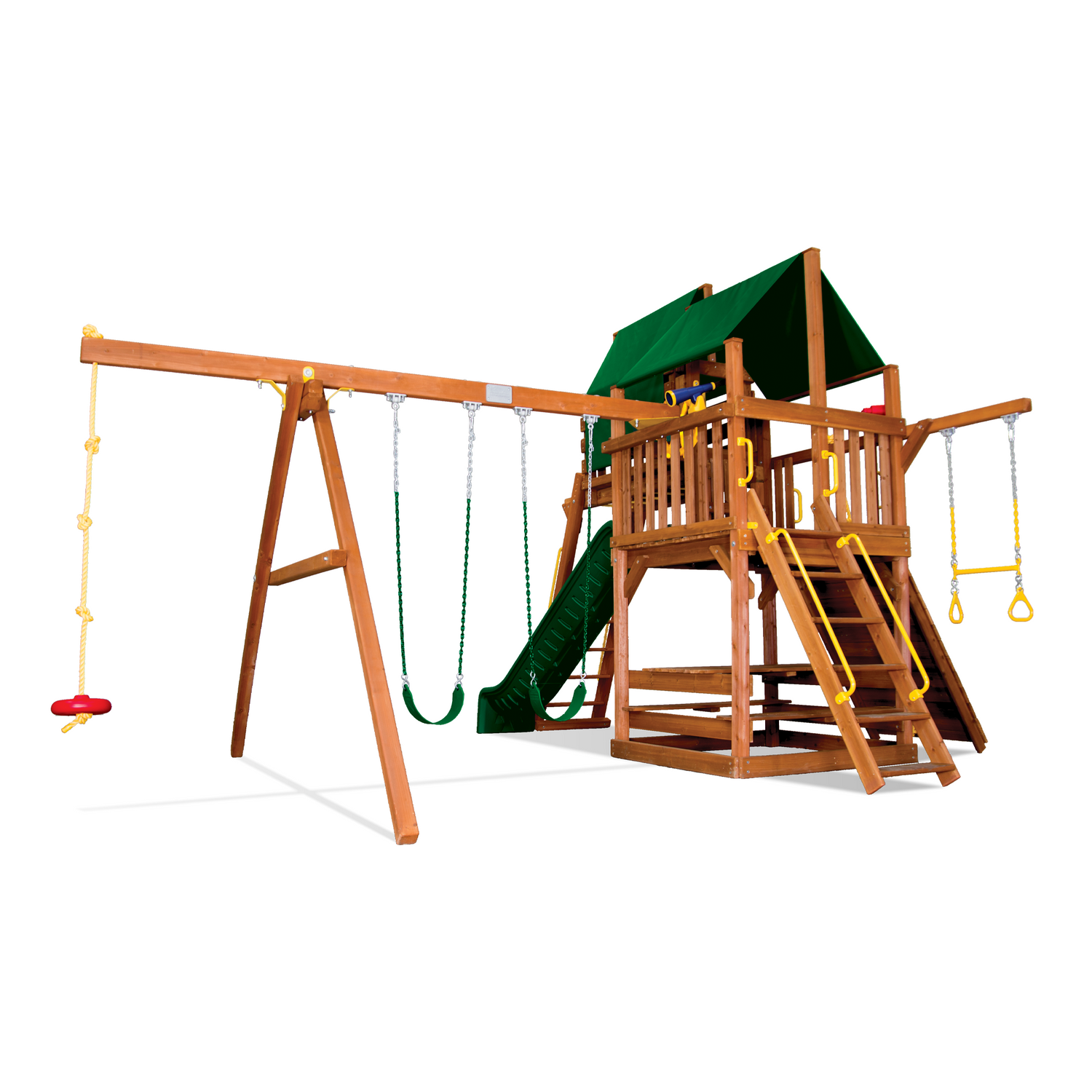 Circus Clubhouse Pkg IV Forest Green (31H) Playset - Rainbow Play of NC