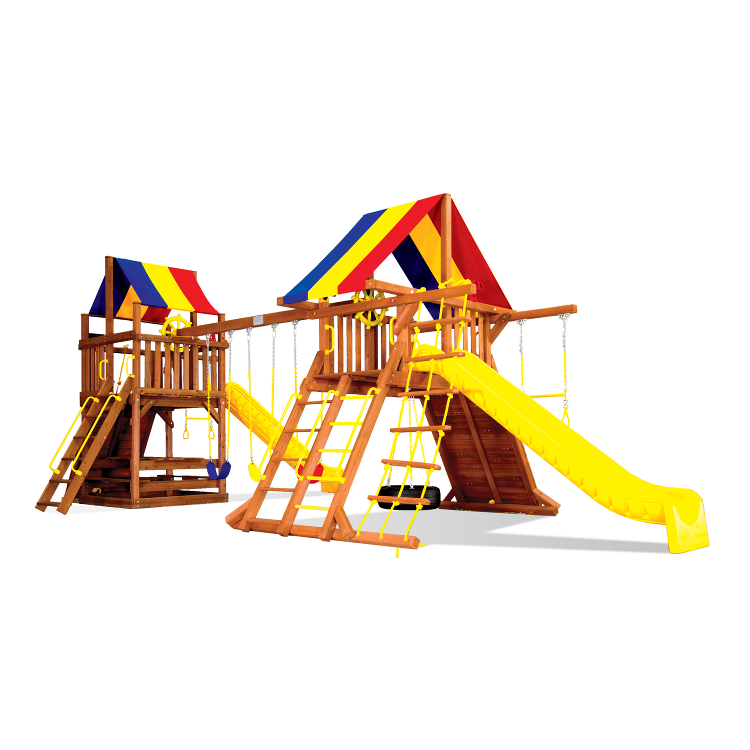 Circus Double Whammy Nicely Equipped (31I) Playset - Rainbow Play of NC