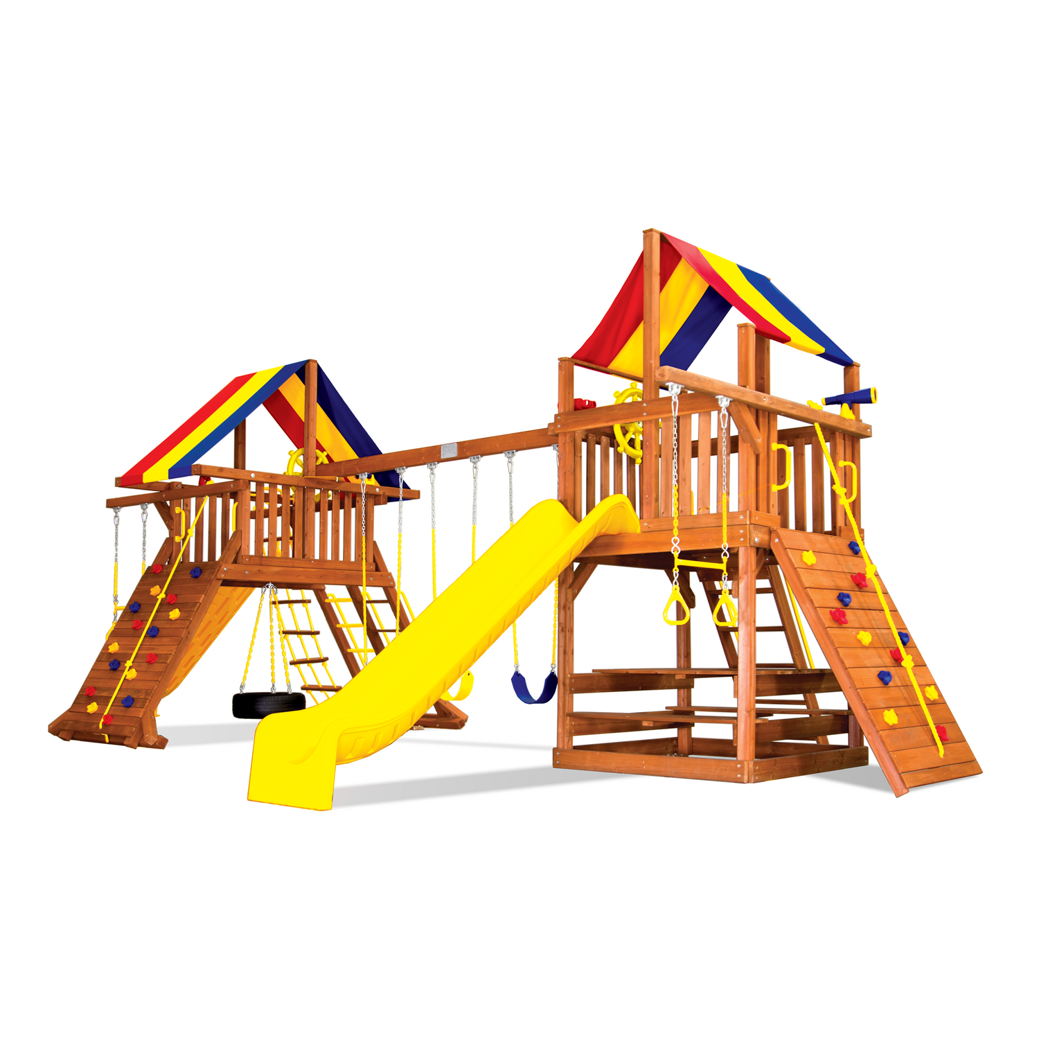 Circus Double Whammy Nicely Equipped (31I) Playset - Rainbow Play of NC