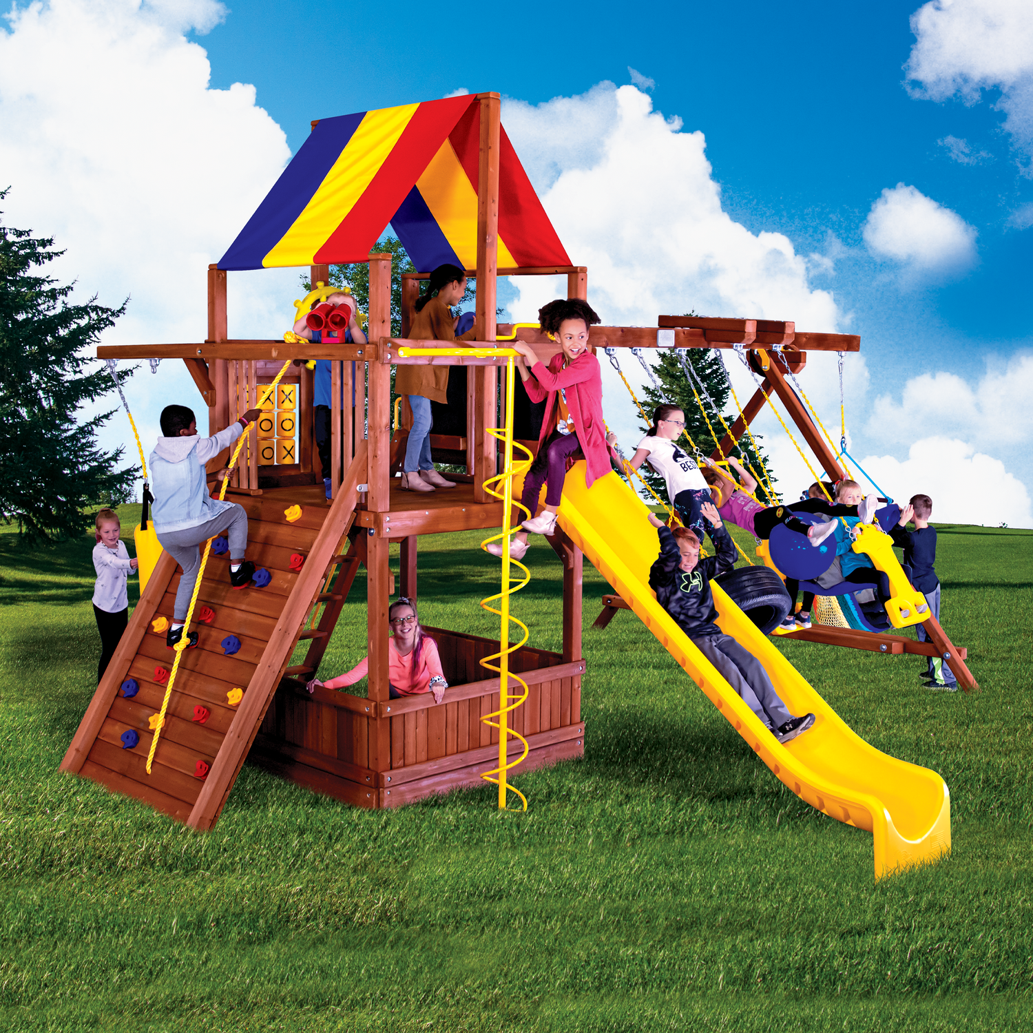 Sunshine Clubhouse Pkg II Kitchen Sink (33E) - Rainbow Play of NC