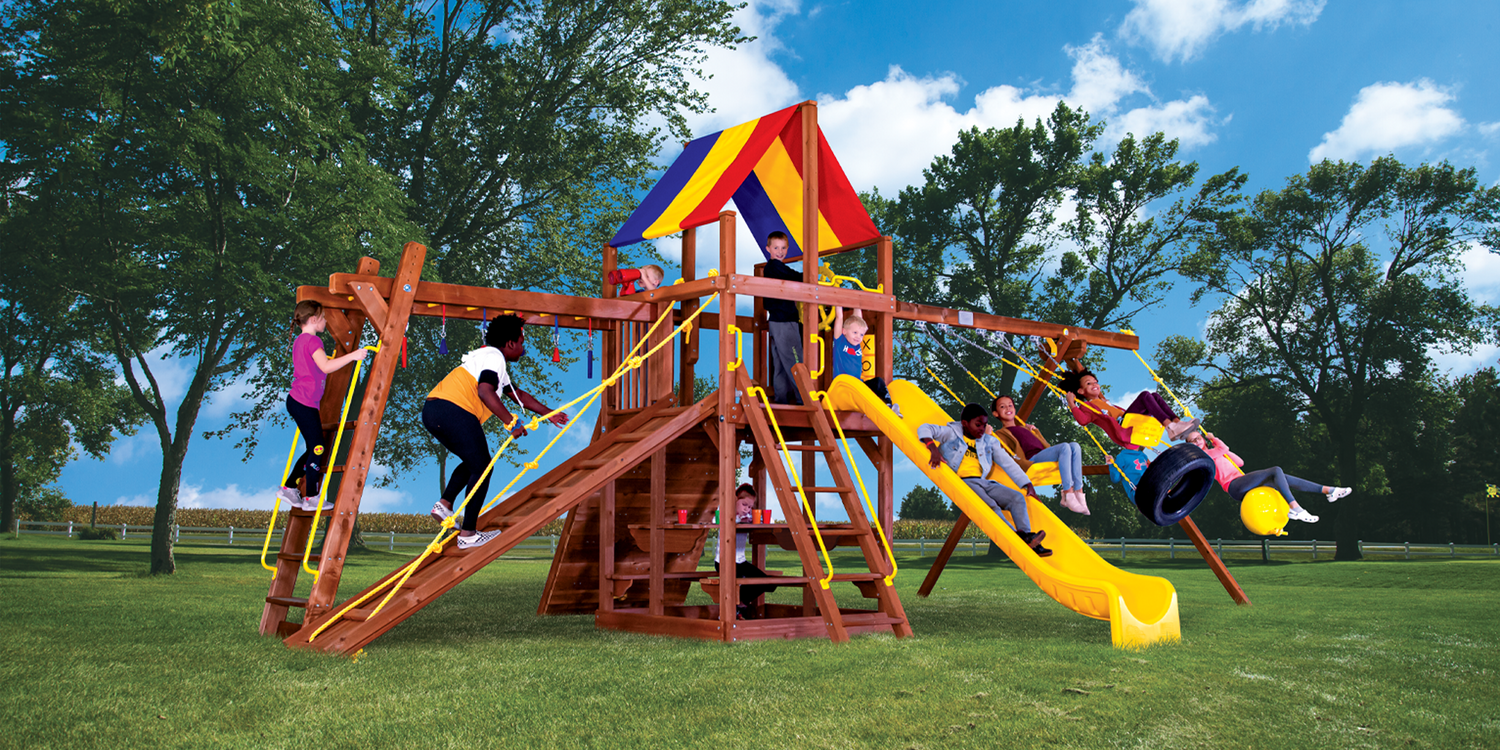 Sunshine Clubhouse Pkg III Equipped to the Max (34F) - Rainbow Play of NC