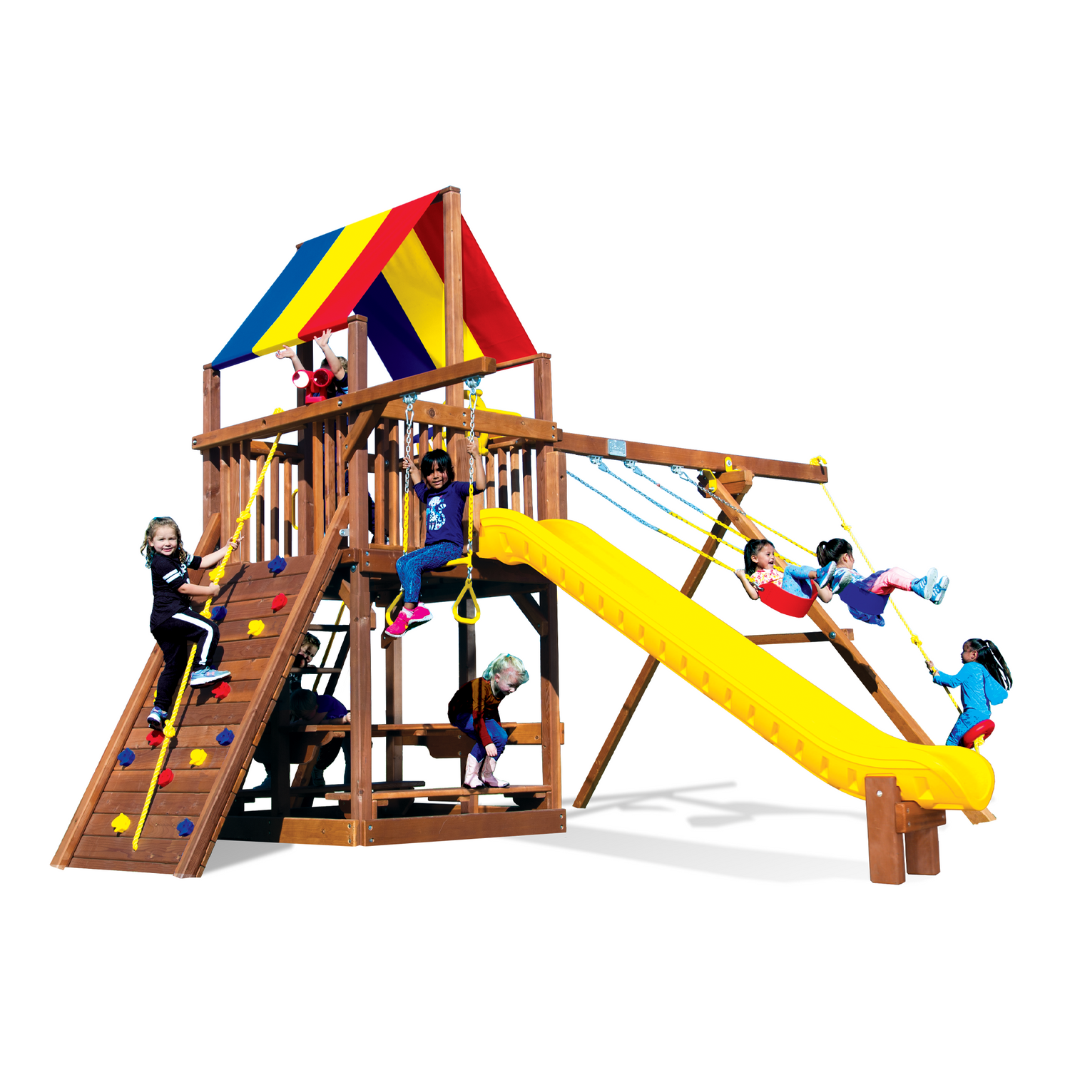 Rainbow Clubhouse Pkg II Feature Model (36A) - Rainbow Play of NC