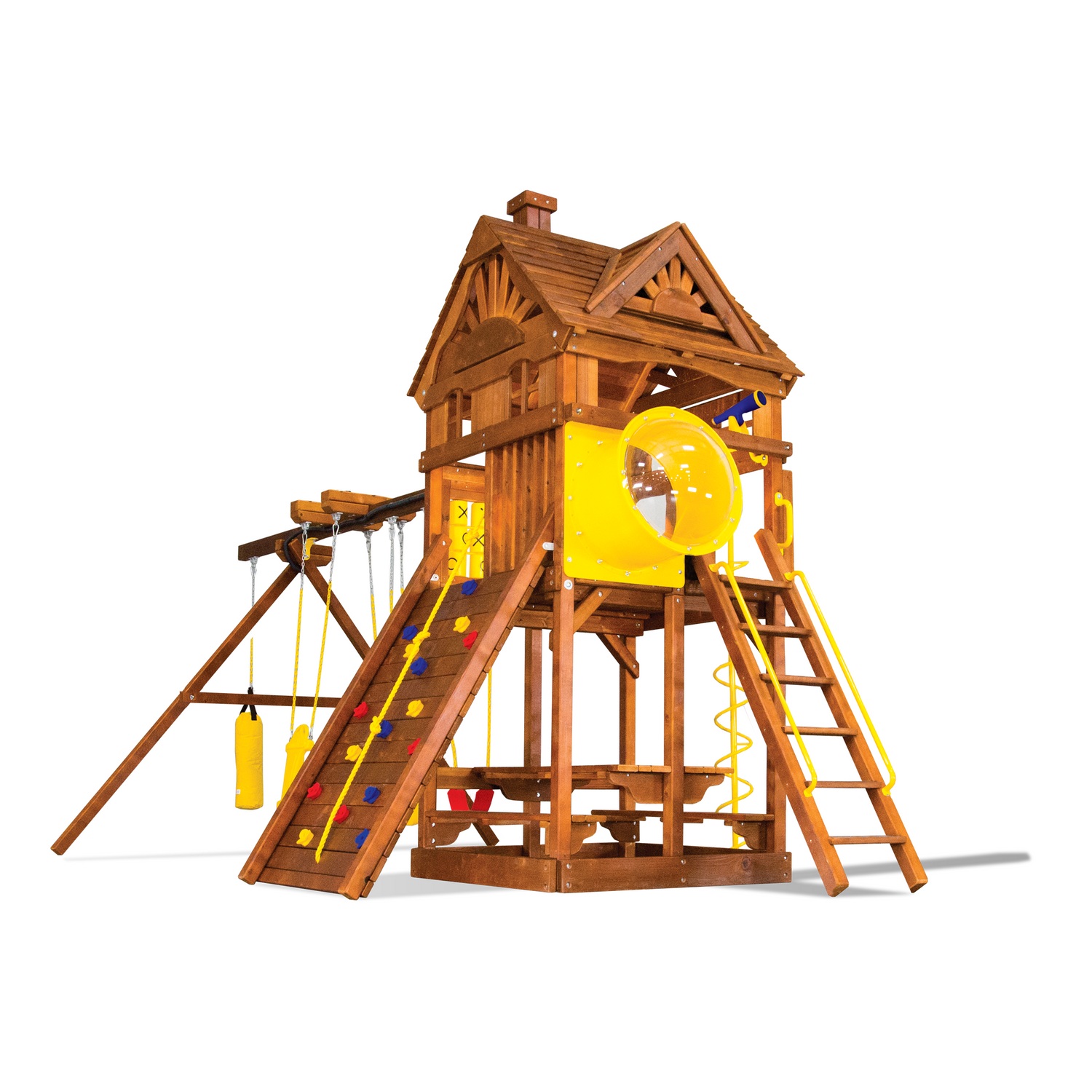 Rainbow Clubhouse Pkg II with Specialty Features (37C) - Rainbow Play of NC