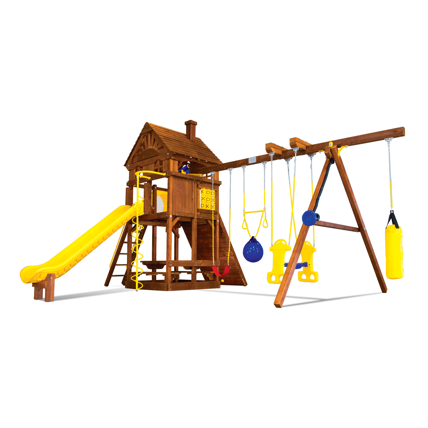 Rainbow Clubhouse Pkg II with Specialty Features (37C) - Rainbow Play of NC