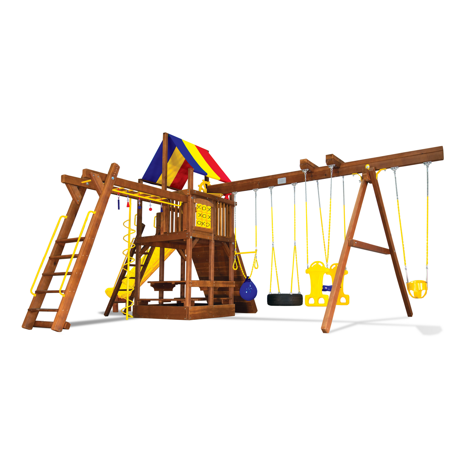 Rainbow Clubhouse Pkg III Action Packed (37D) - Rainbow Play of NC