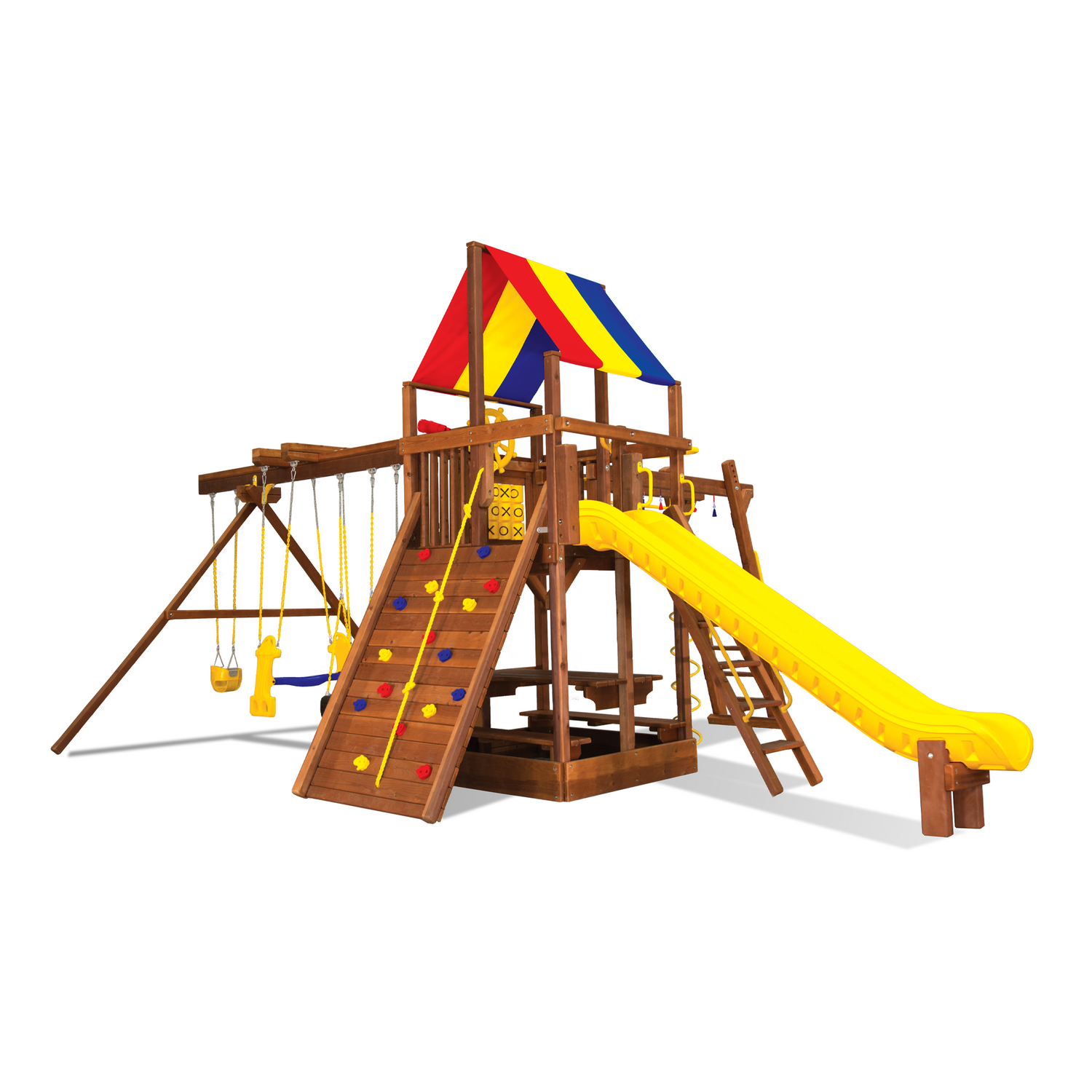 Rainbow Clubhouse Pkg III Action Packed (37D) - Rainbow Play of NC