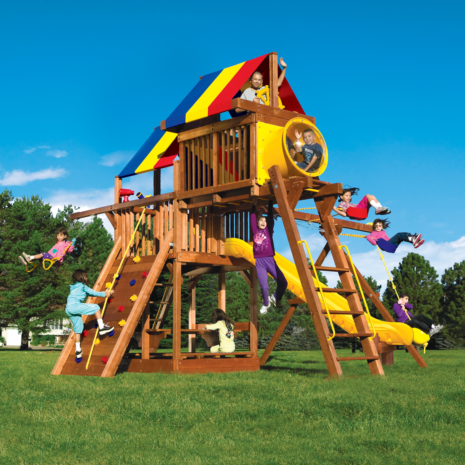 Rainbow Clubhouse Pkg IV Loaded (39G) - Rainbow Play of NC