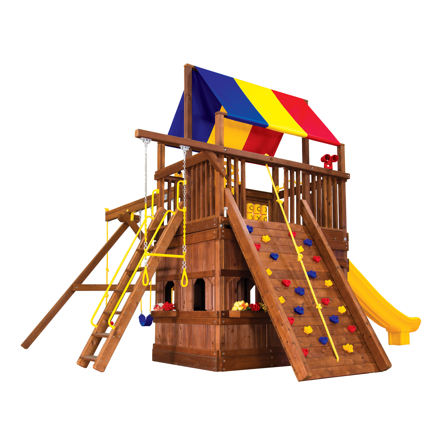 Monster Clubhouse Pkg II with Playhouse & More (41B) - Rainbow Play of NC