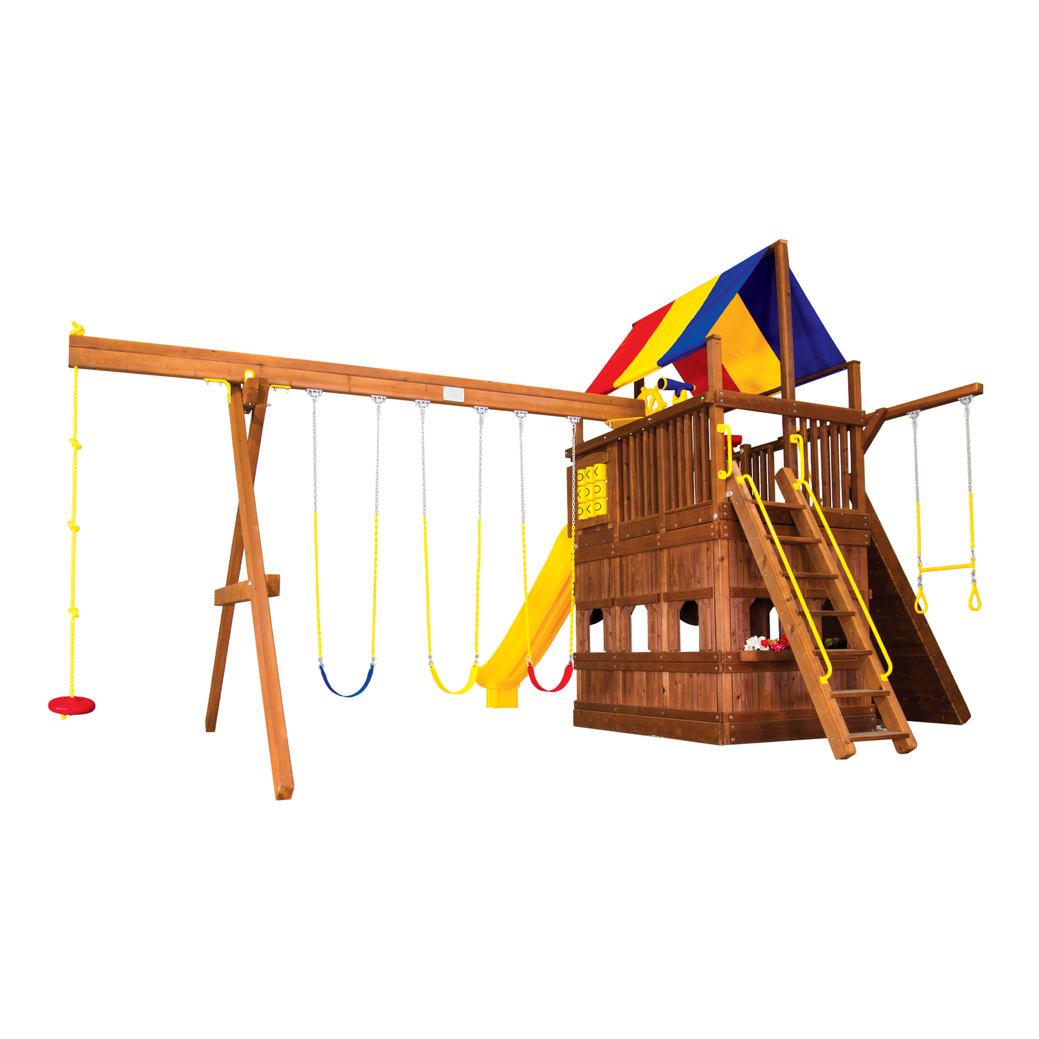 Monster Clubhouse Pkg II with Playhouse & More (41B) - Rainbow Play of NC