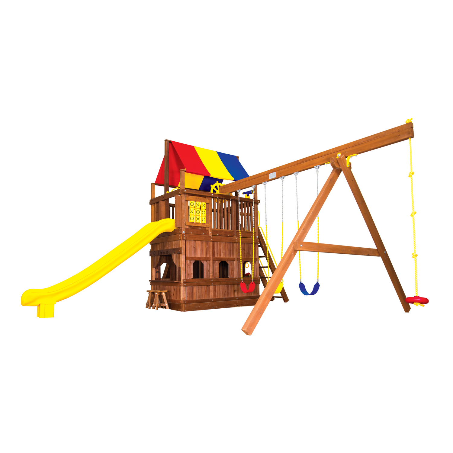 Monster Clubhouse Pkg II with Playhouse & More (41B) - Rainbow Play of NC