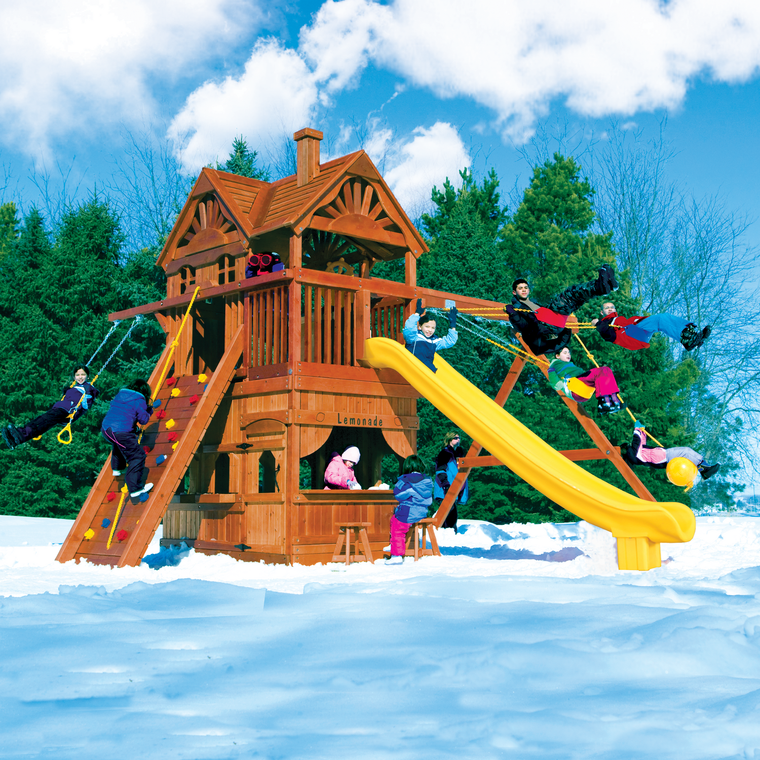 Huckleberry Hideout Pkg II Classic (43H) - Rainbow Play of NC