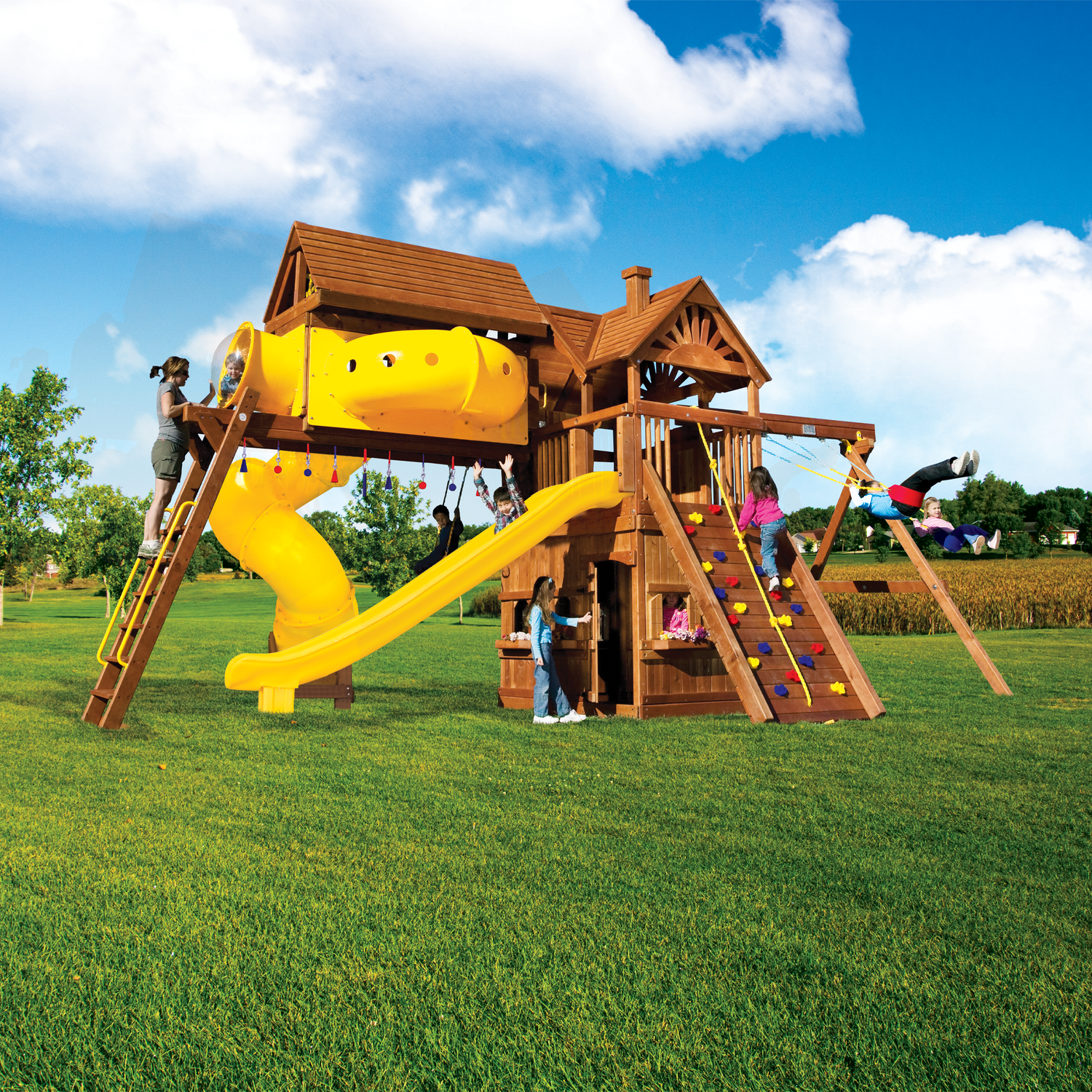 Huckleberry Hideout Pkg V Jacked (43J) - Rainbow Play of NC