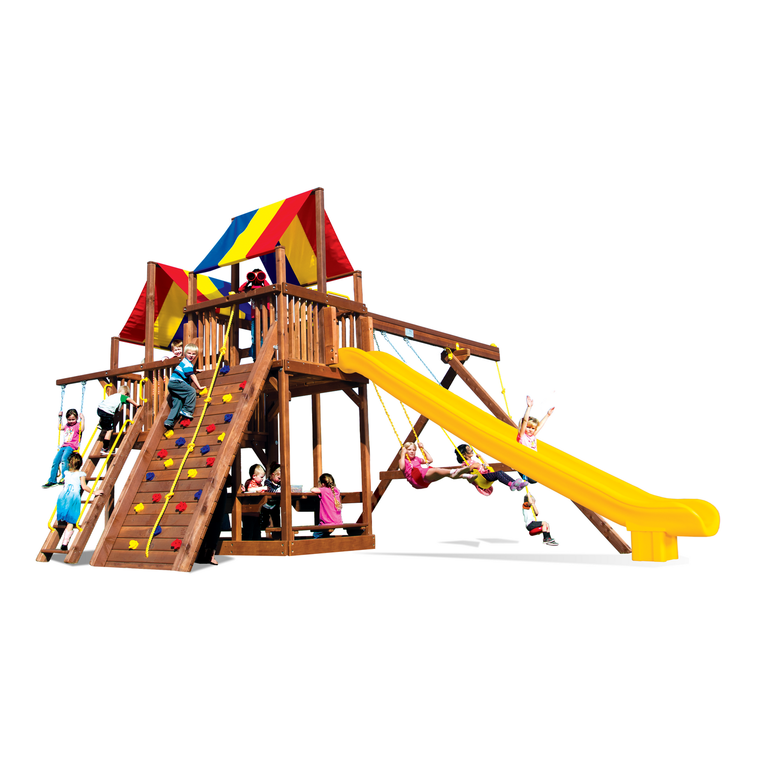 King Kong Clubhouse Pkg II Feature Model (44A) - Rainbow Play of NC